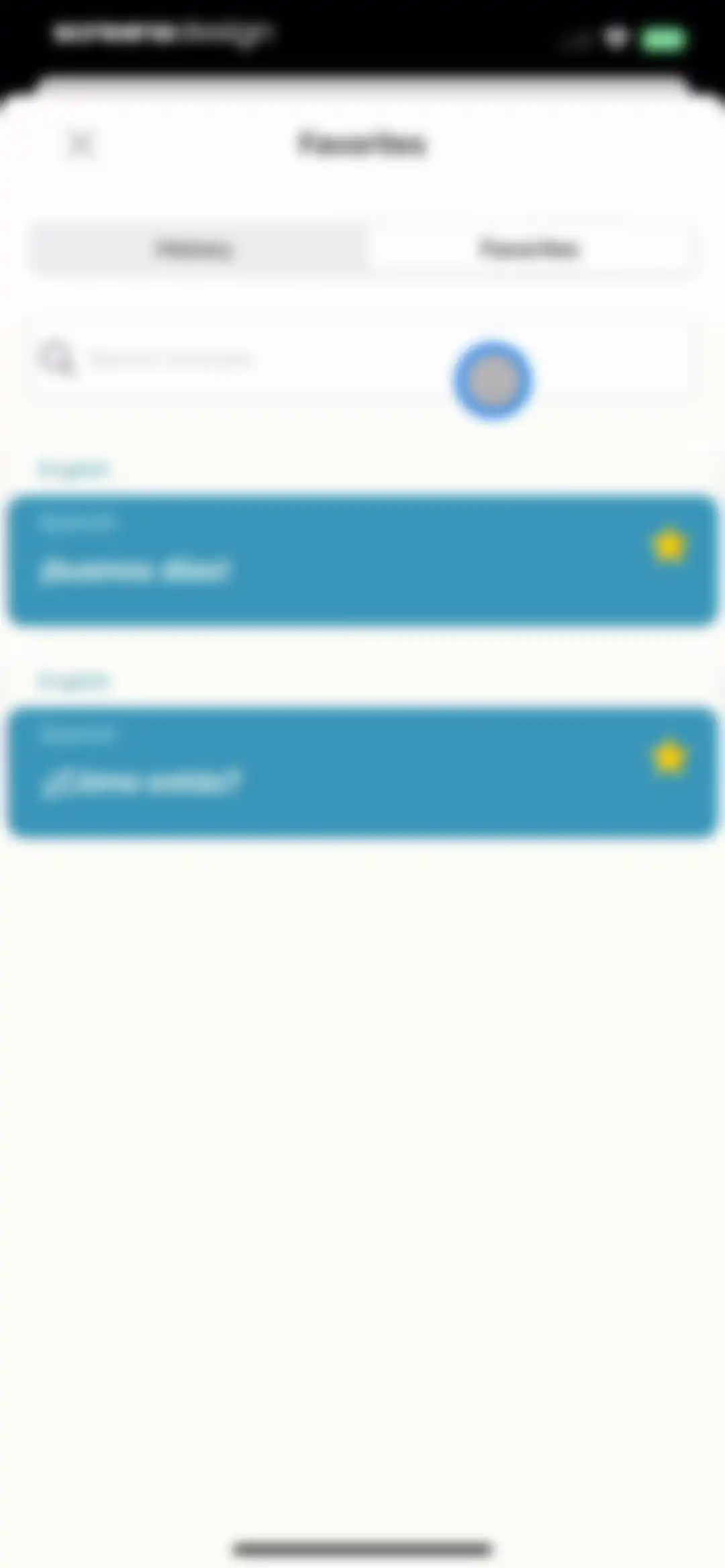 Translate: Voice & Text screen 18
