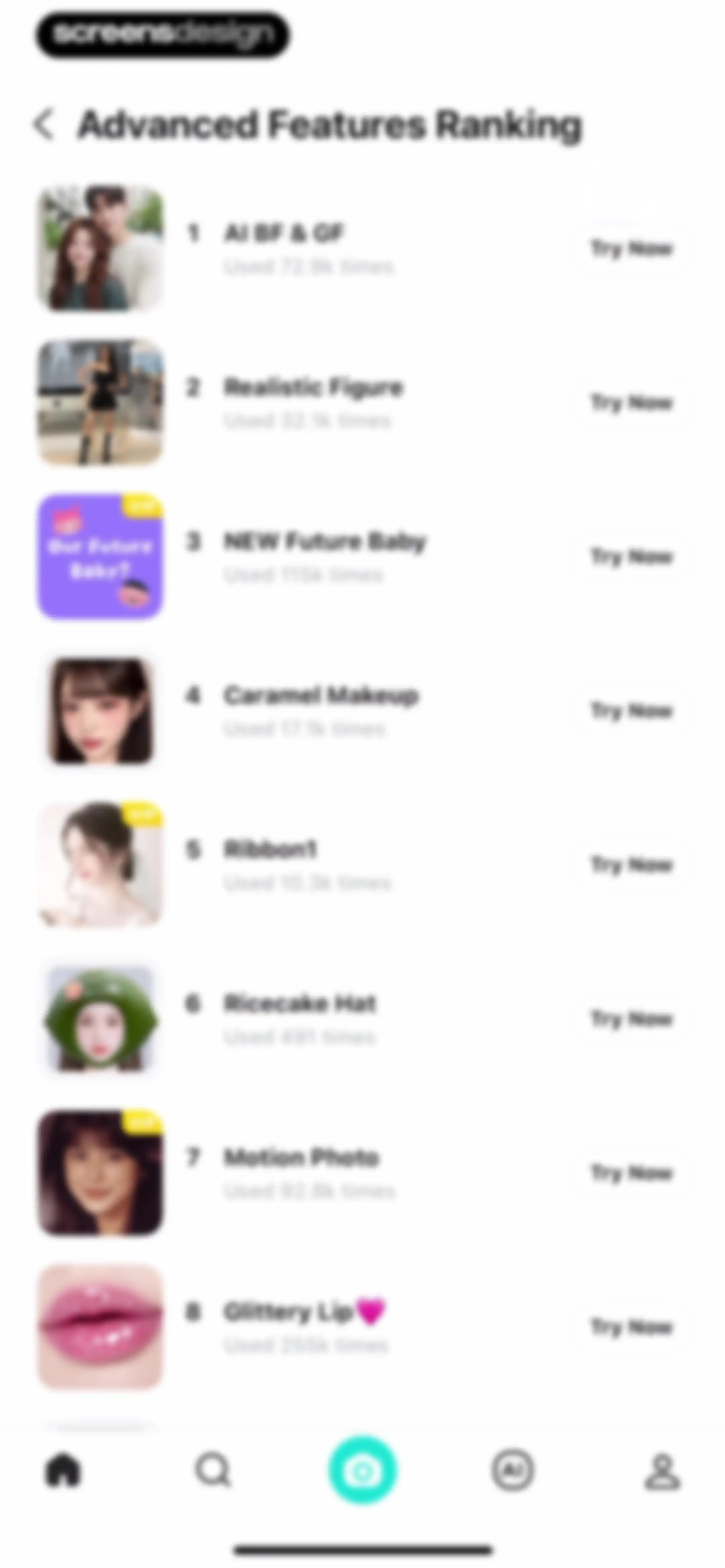 B612 AI Photo&Video Editor screen 140