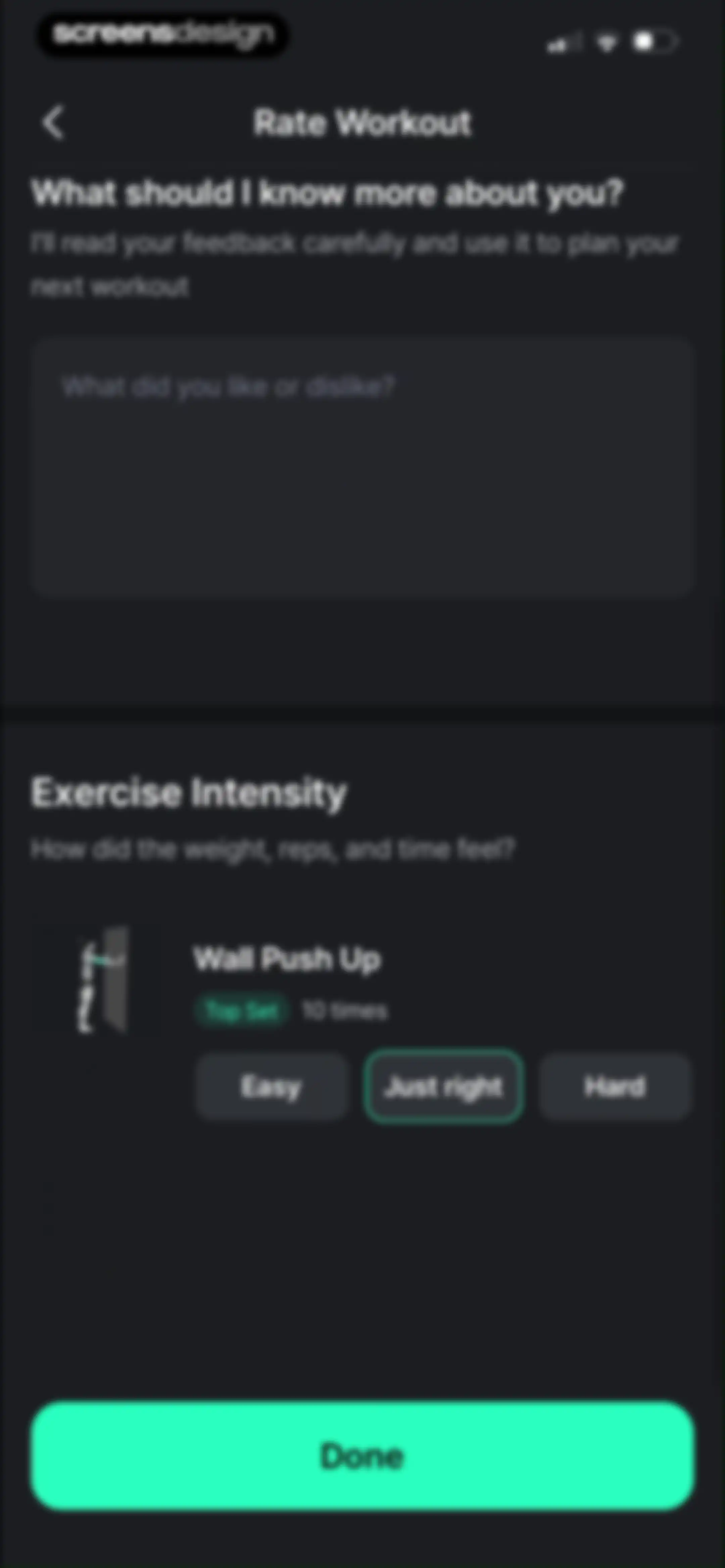 Planfit AI Gym Workout Planner screen 117