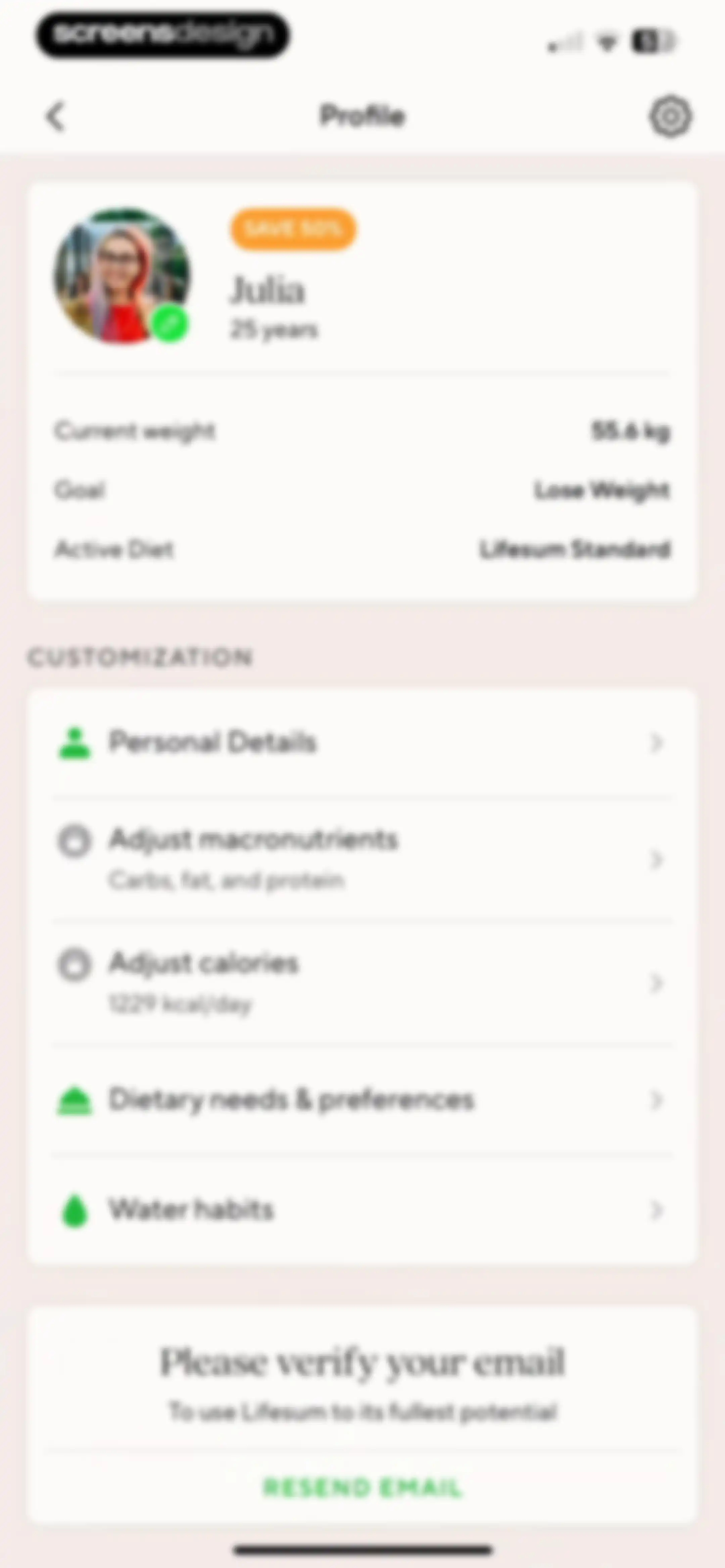 Lifesum: AI Calorie Counter screen 150
