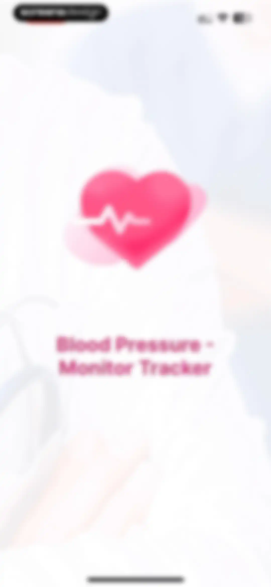 Blood Pressure-Monitor Tracker screen 103