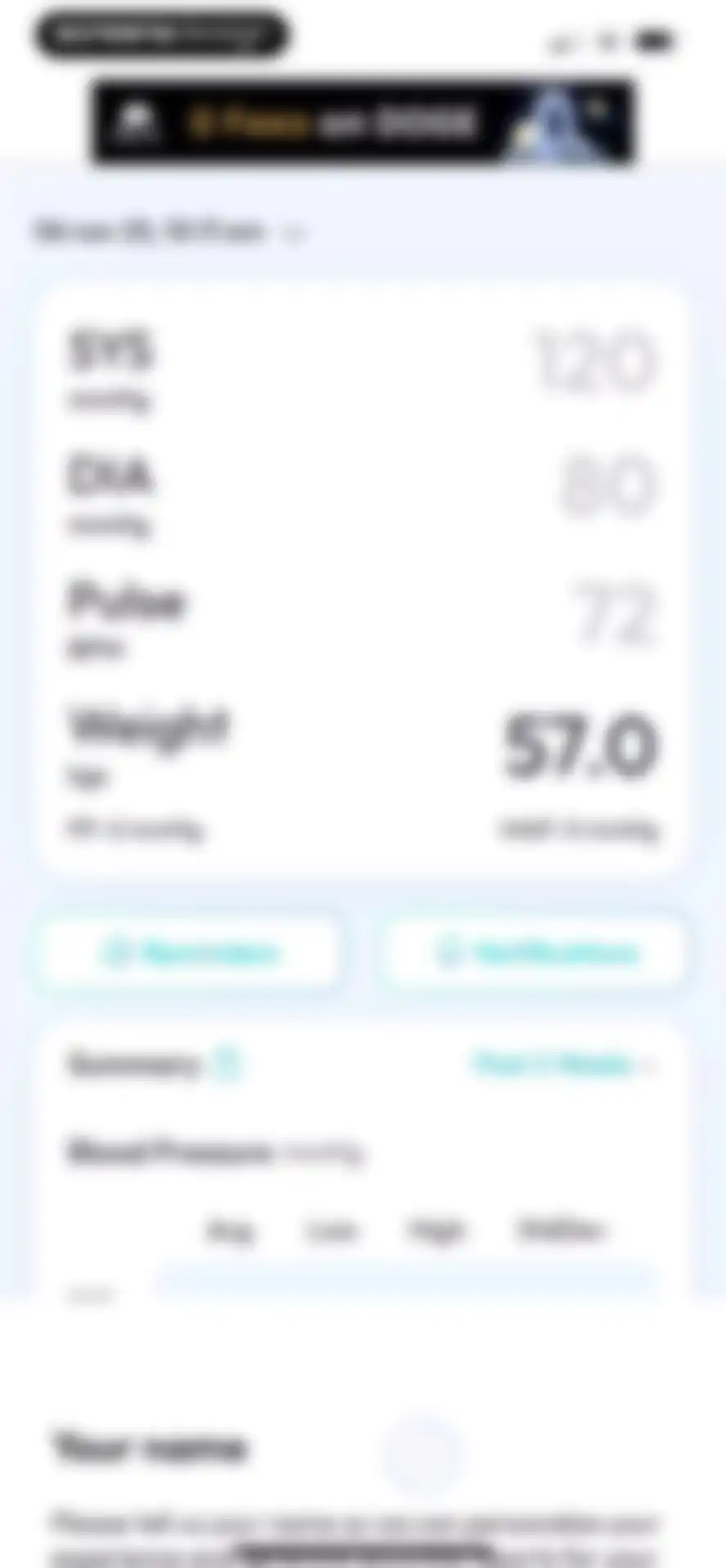 Blood Pressure Tracker SmartBP screen 37