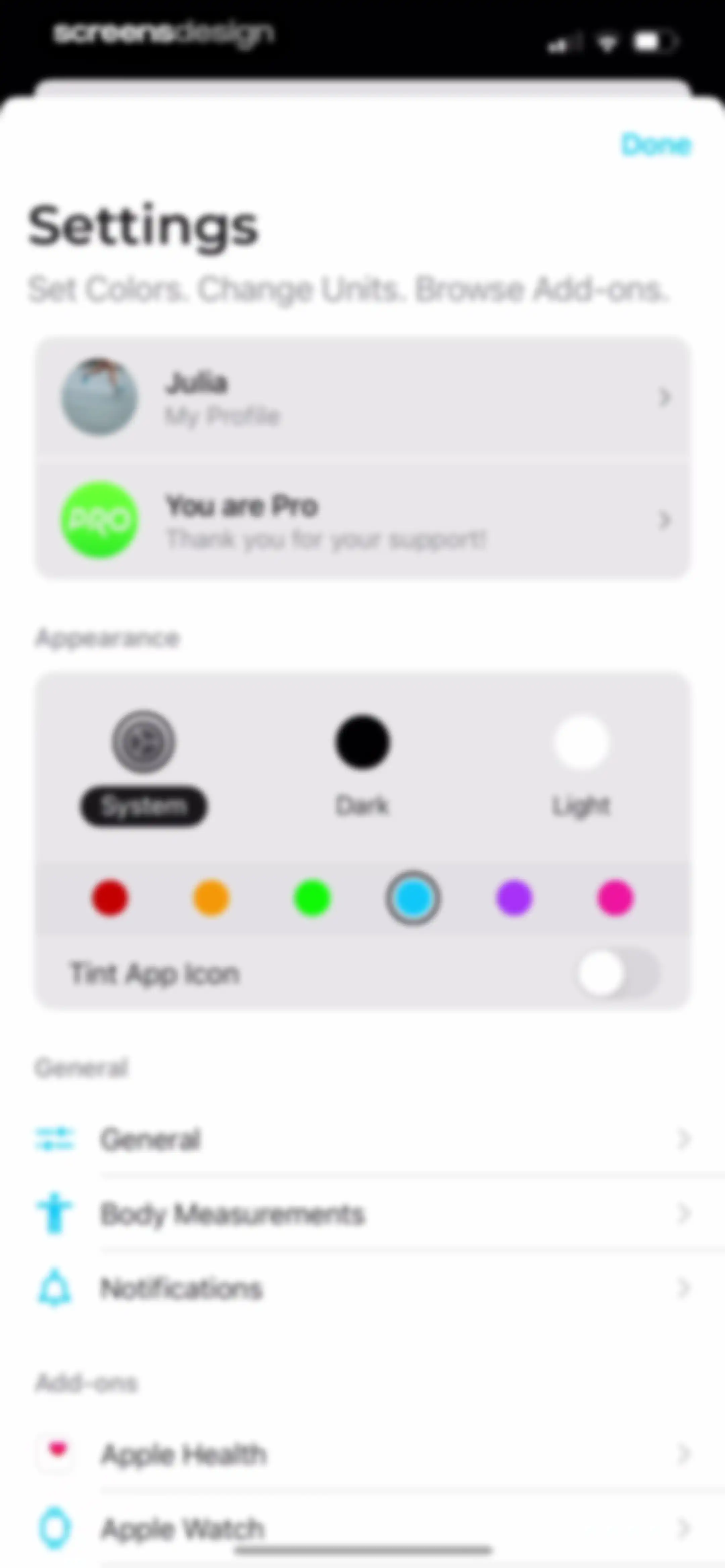 StepsApp Pedometer screen 158