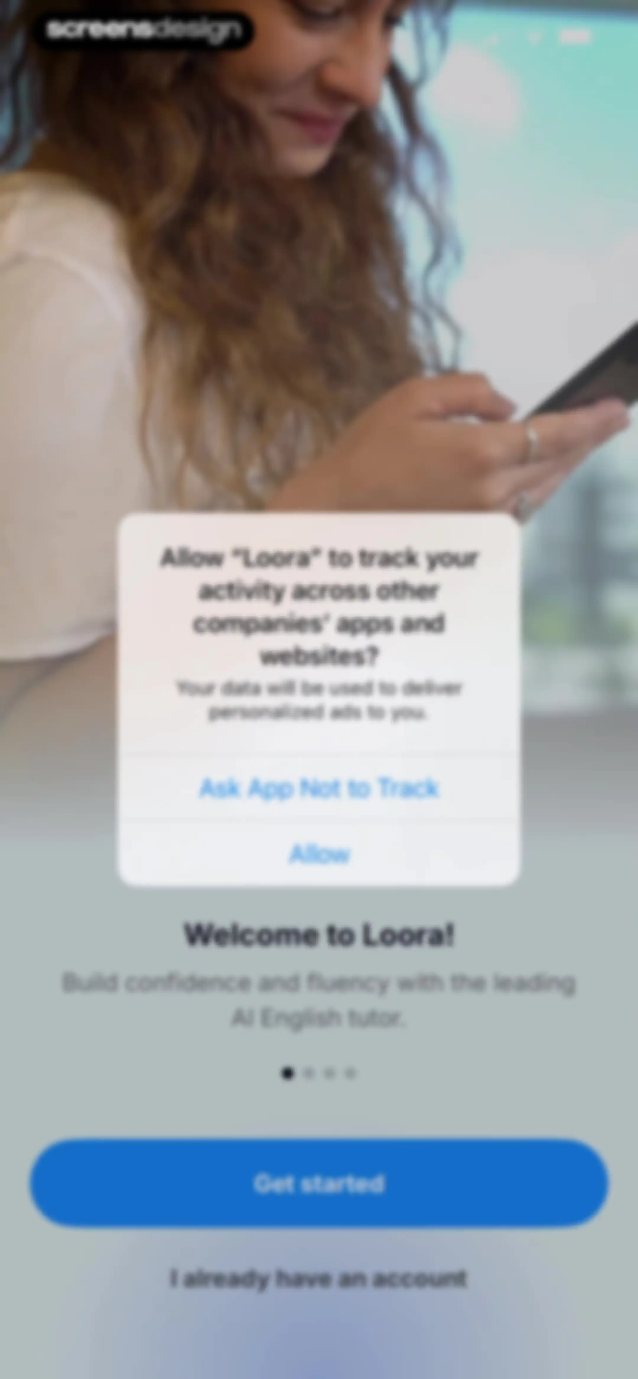 Speak English with Loora AI screen 2