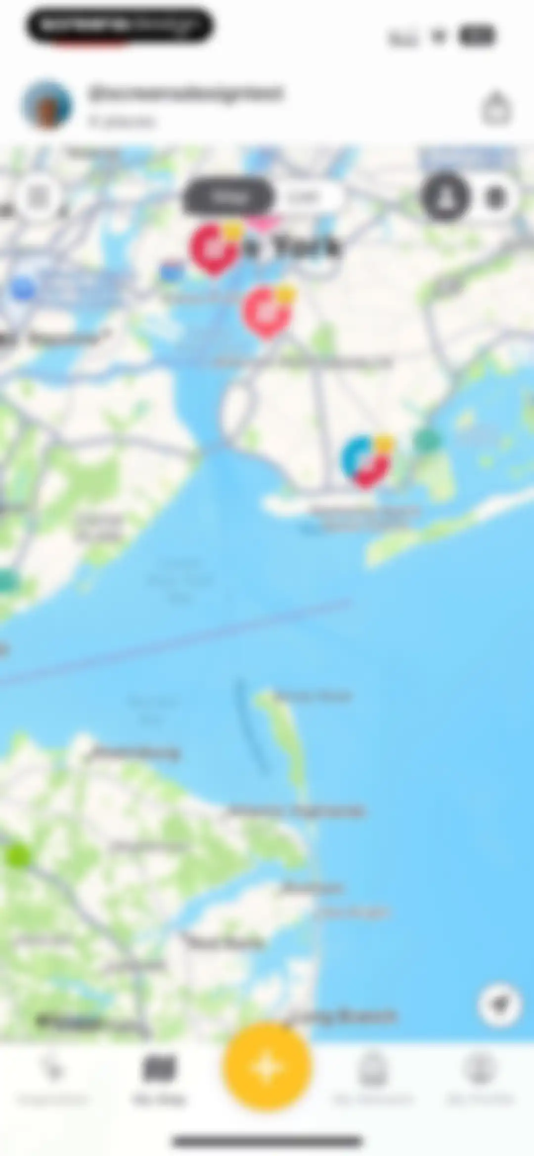 Mapstr – Save & Follow Places screen 109
