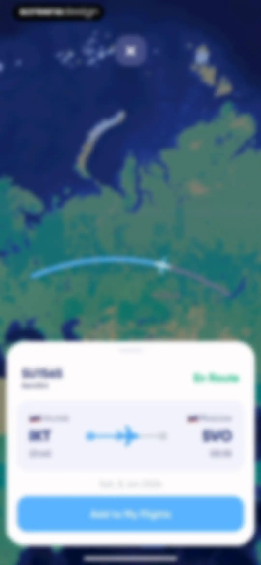 Flight Tracker & Radar screen 14