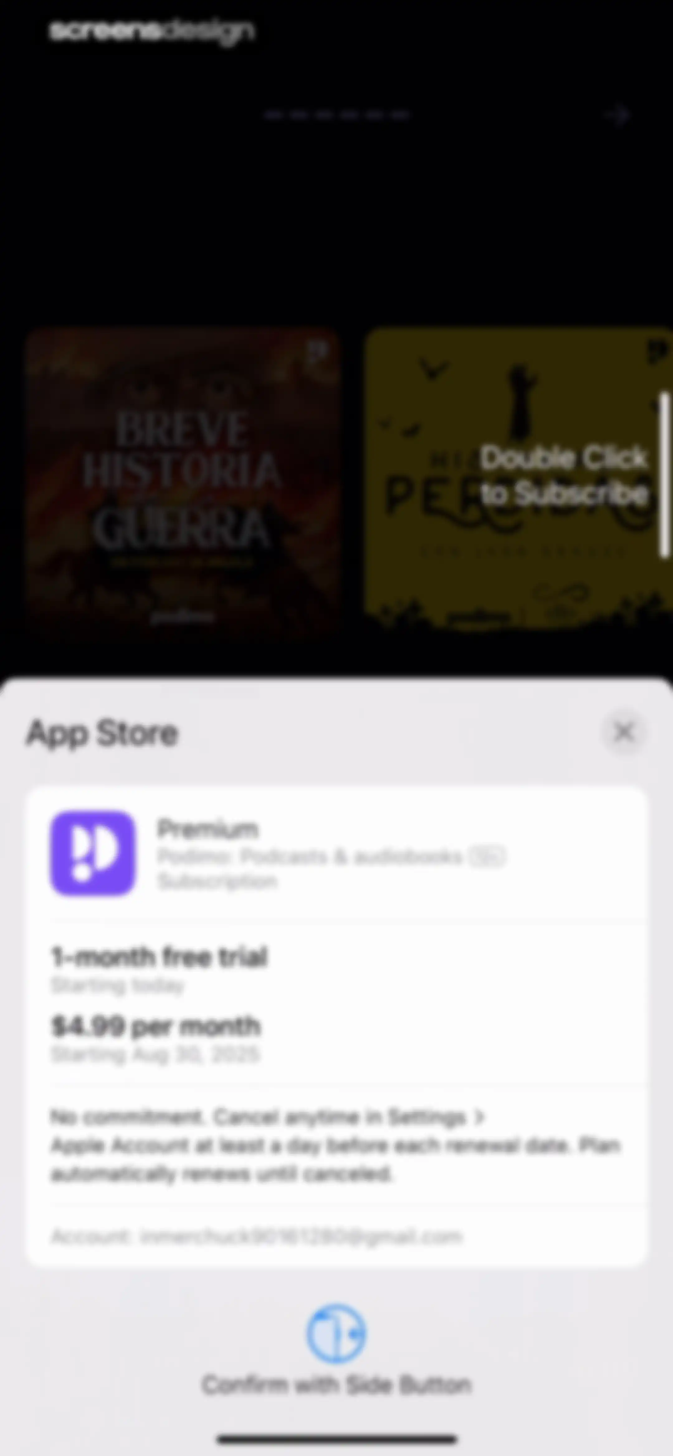 Podimo: Podcasts & audiobooks screen 16