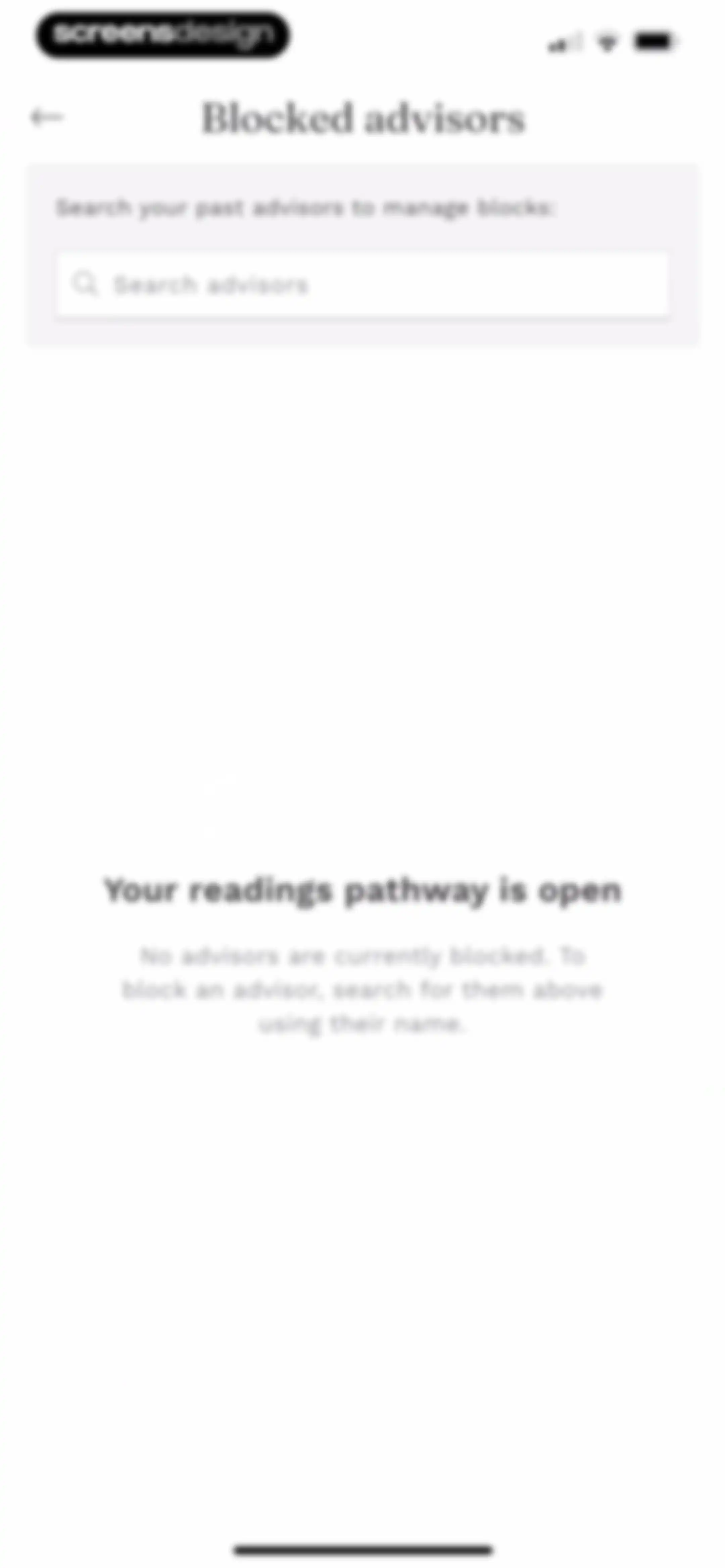 Purple Ocean Psychic Reading screen 61