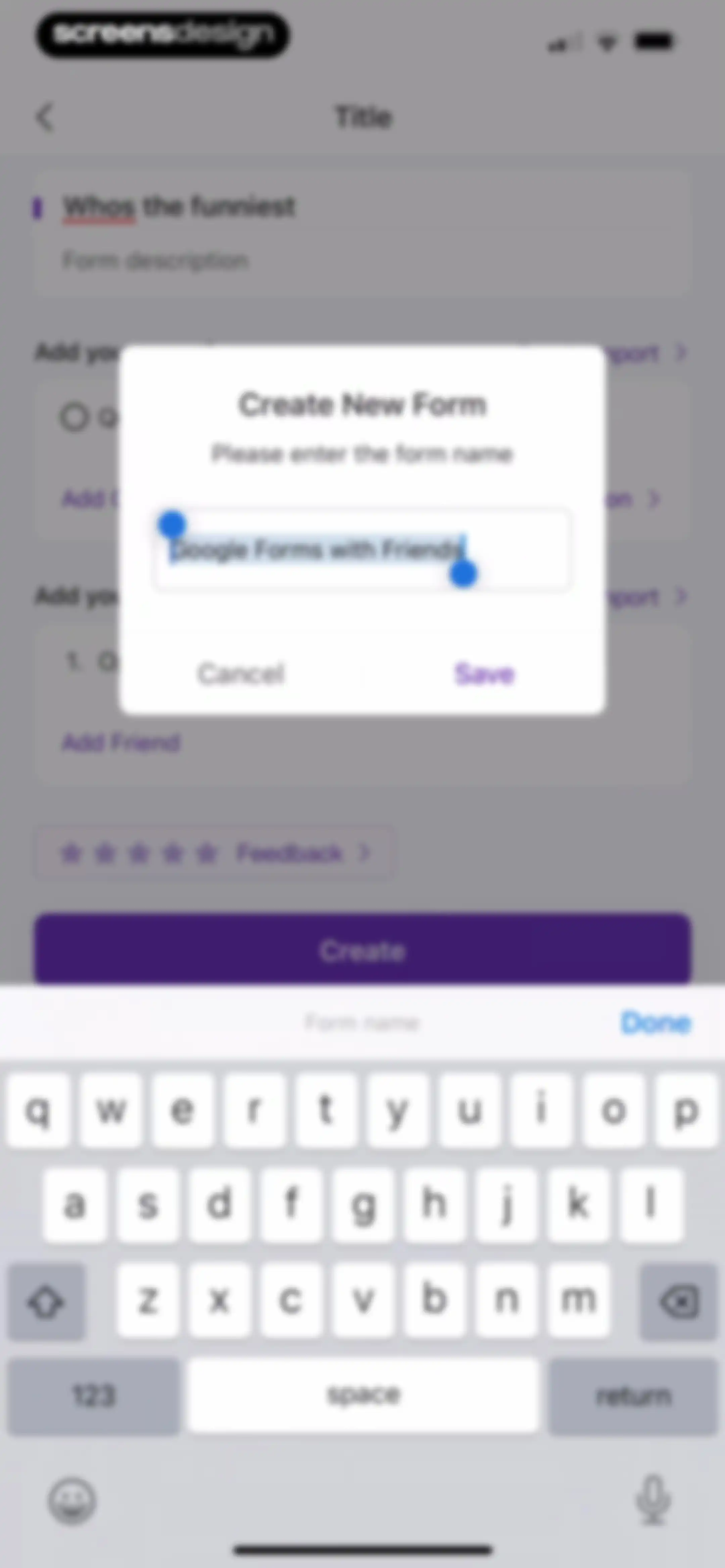 Forms for Google Docs screen 82