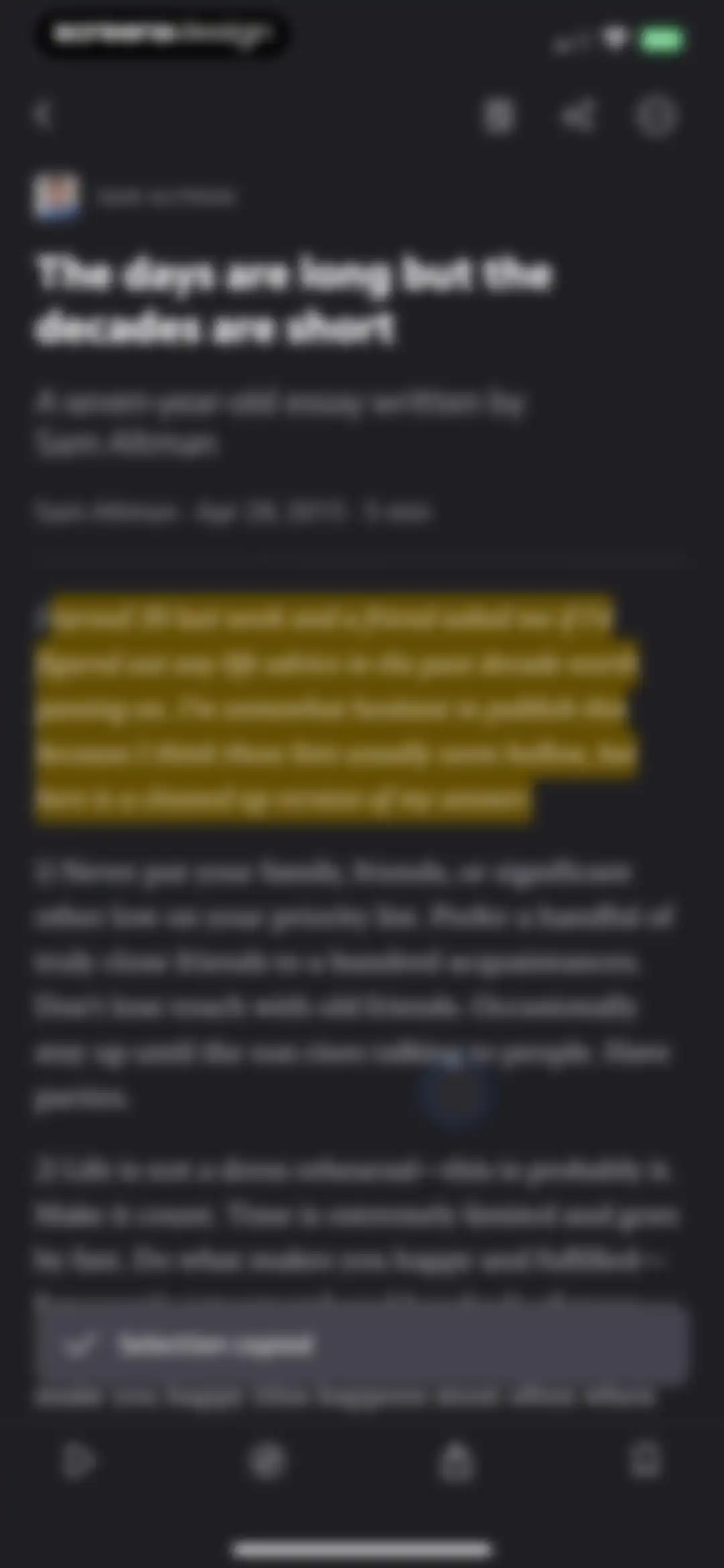 Matter: Reading App screen 31