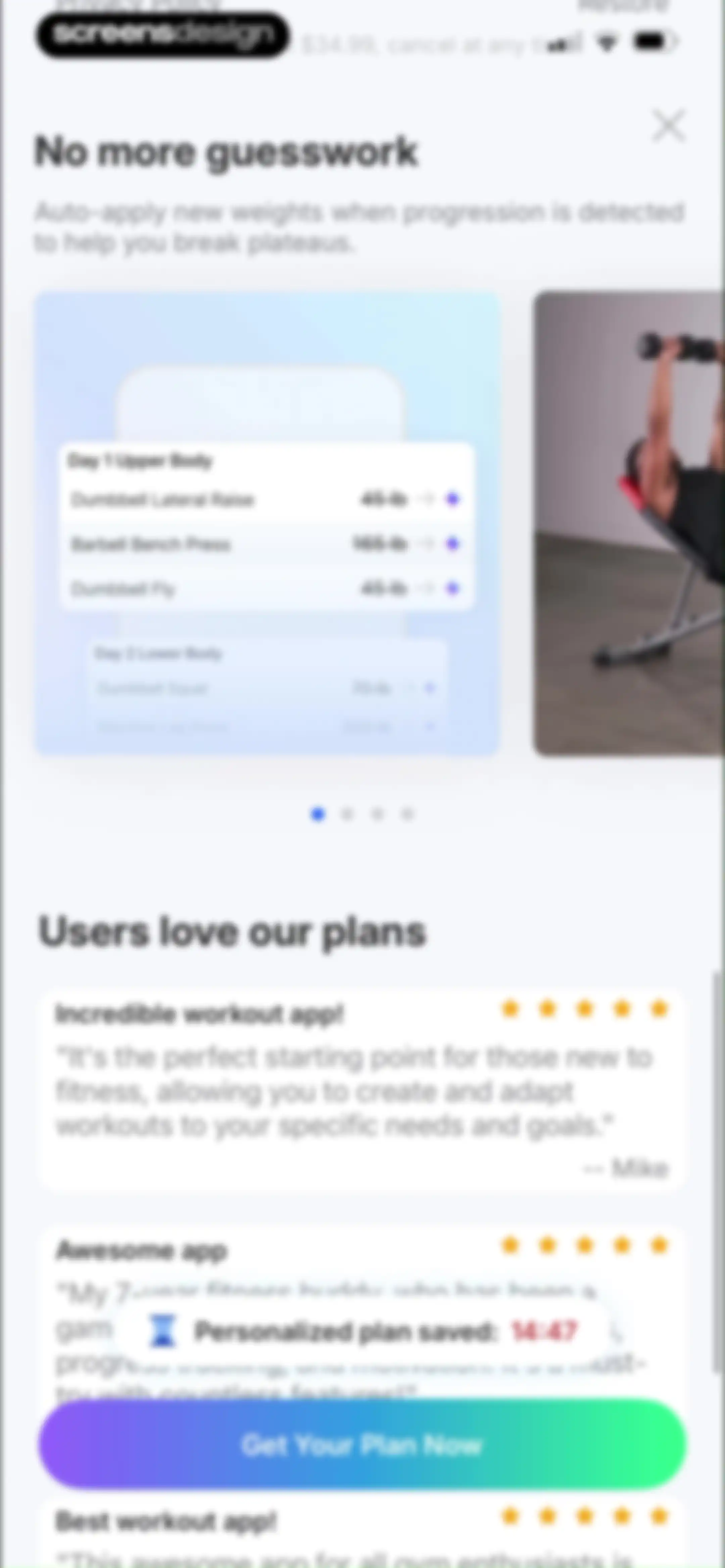 JEFIT Workout Plan Gym Tracker screen 33