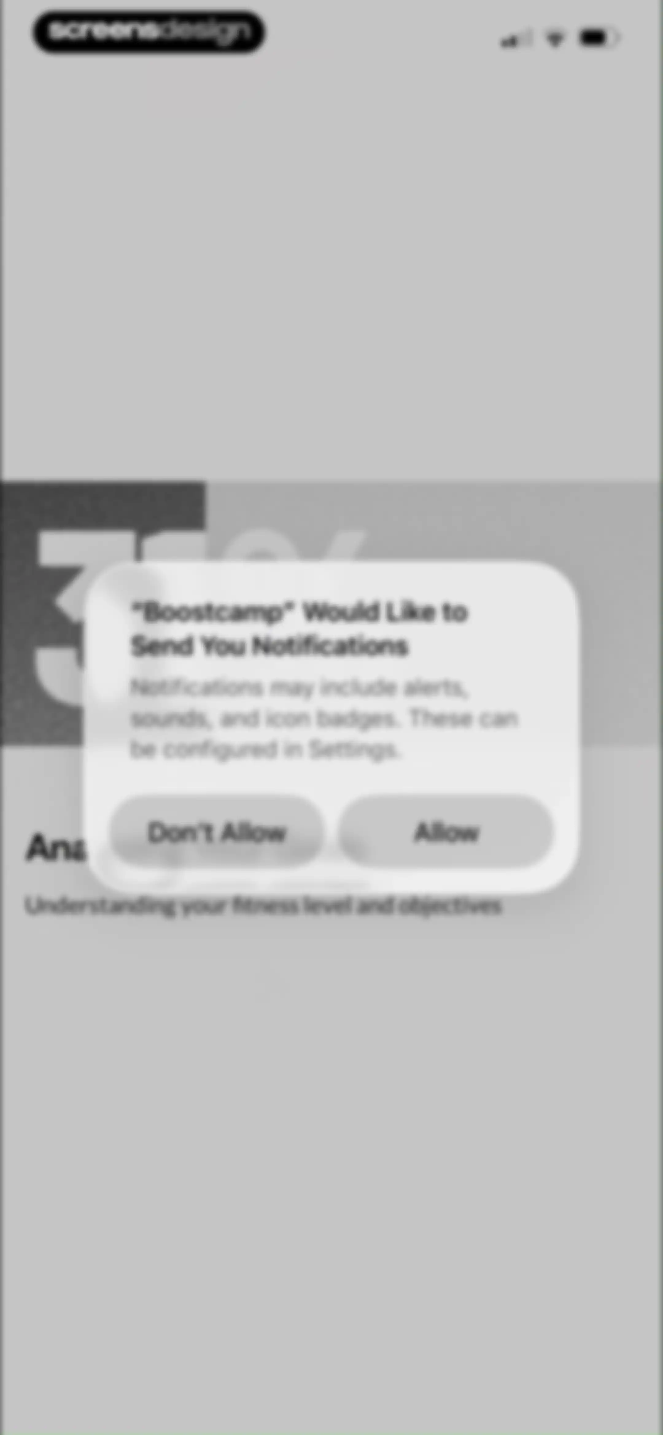 Boostcamp: Workout Programs screen 32