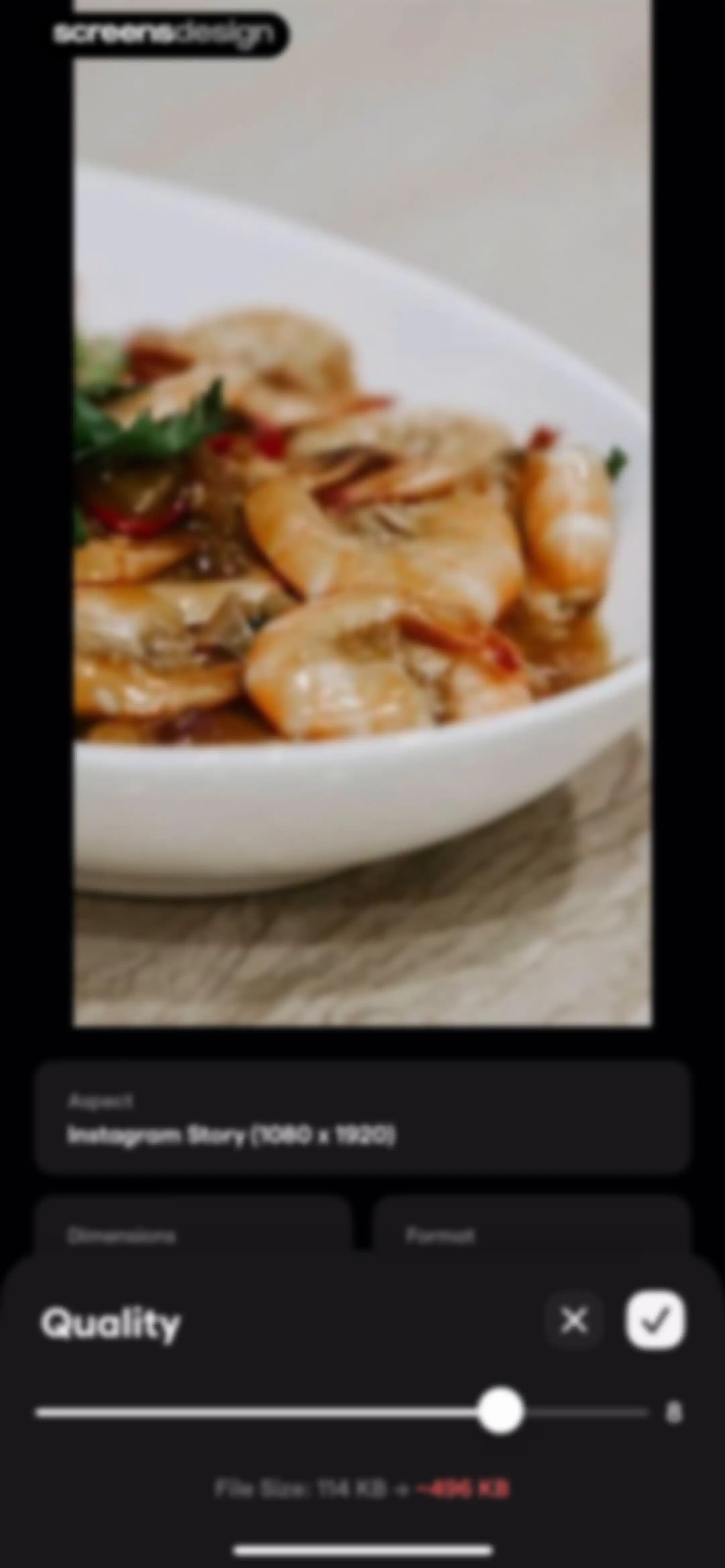 InstaSize: AI Photo Editor screen 82