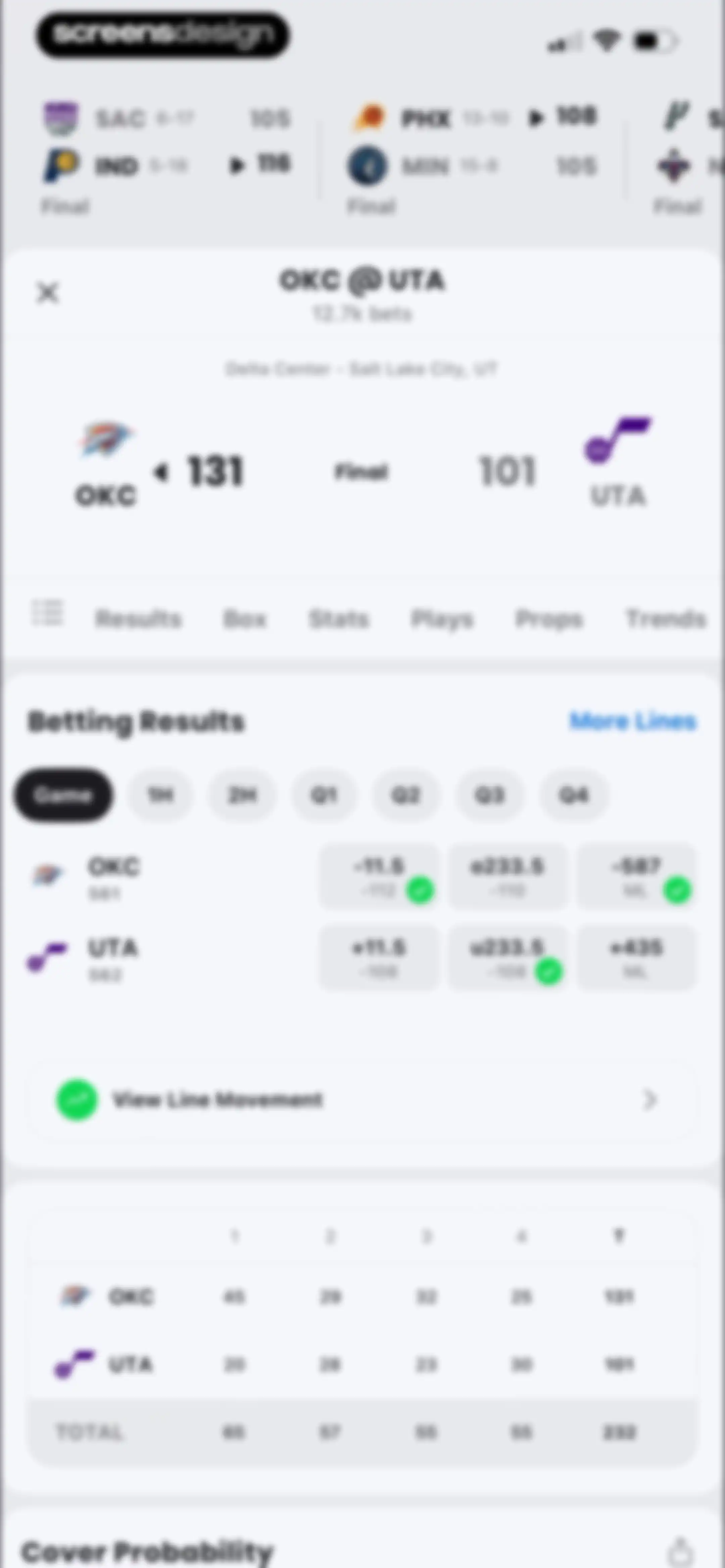 Action Network: Sports Betting screen 111
