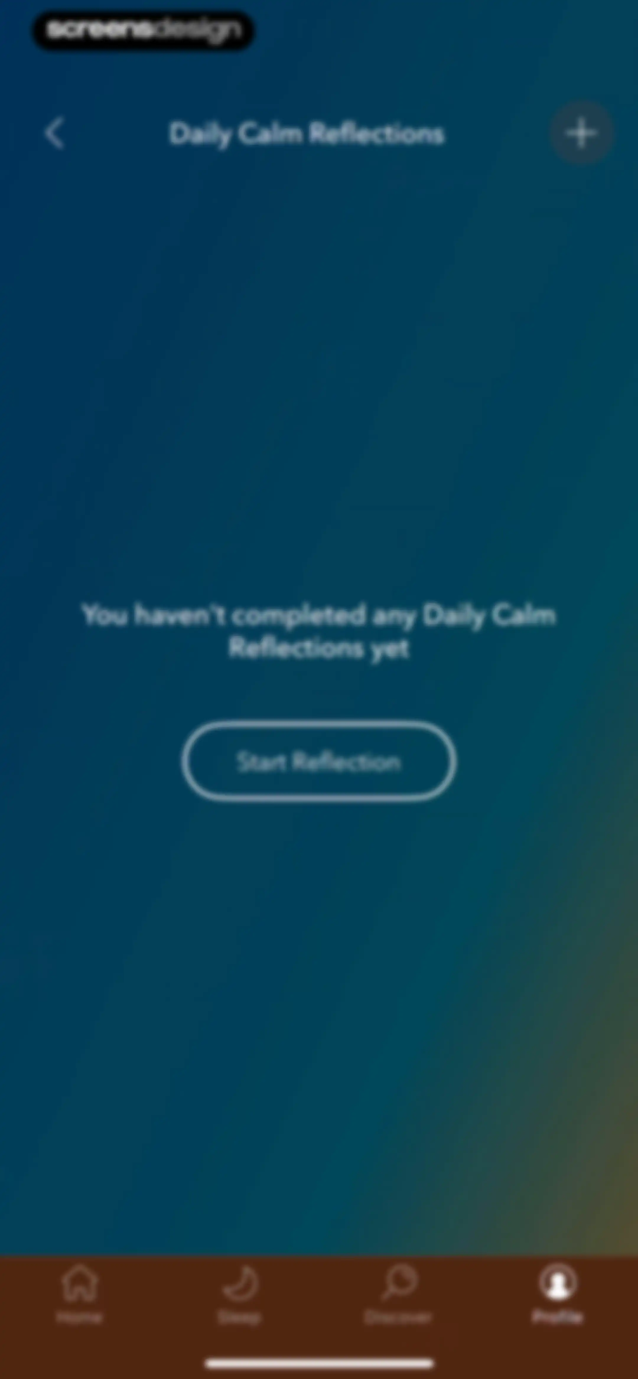 Calm screen 93