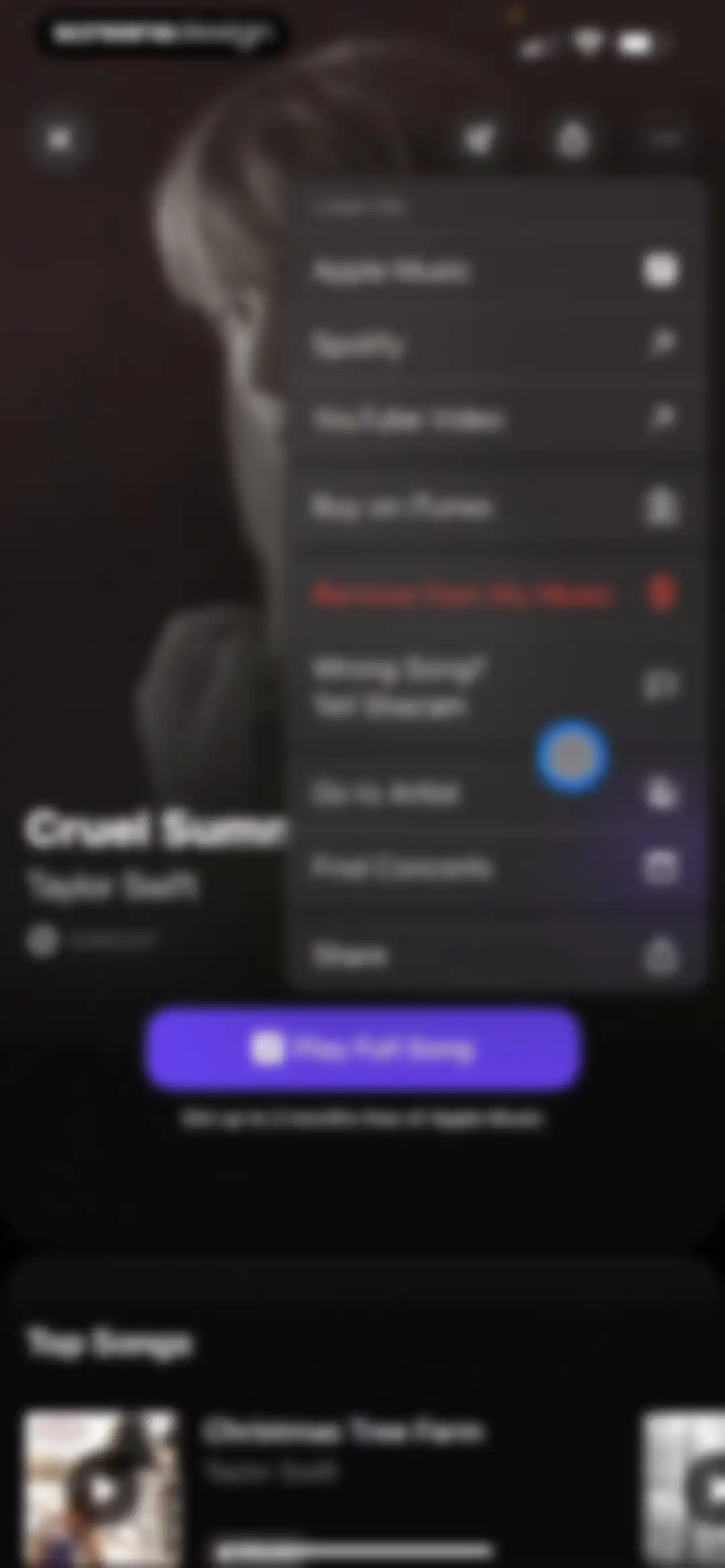Shazam: Find Music & Concerts screen 34