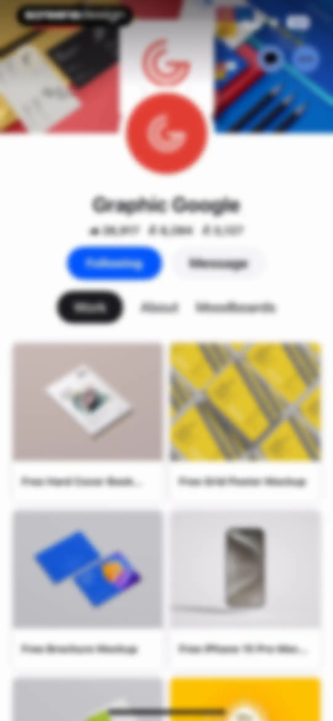 Behance – Creative Portfolios screen 32
