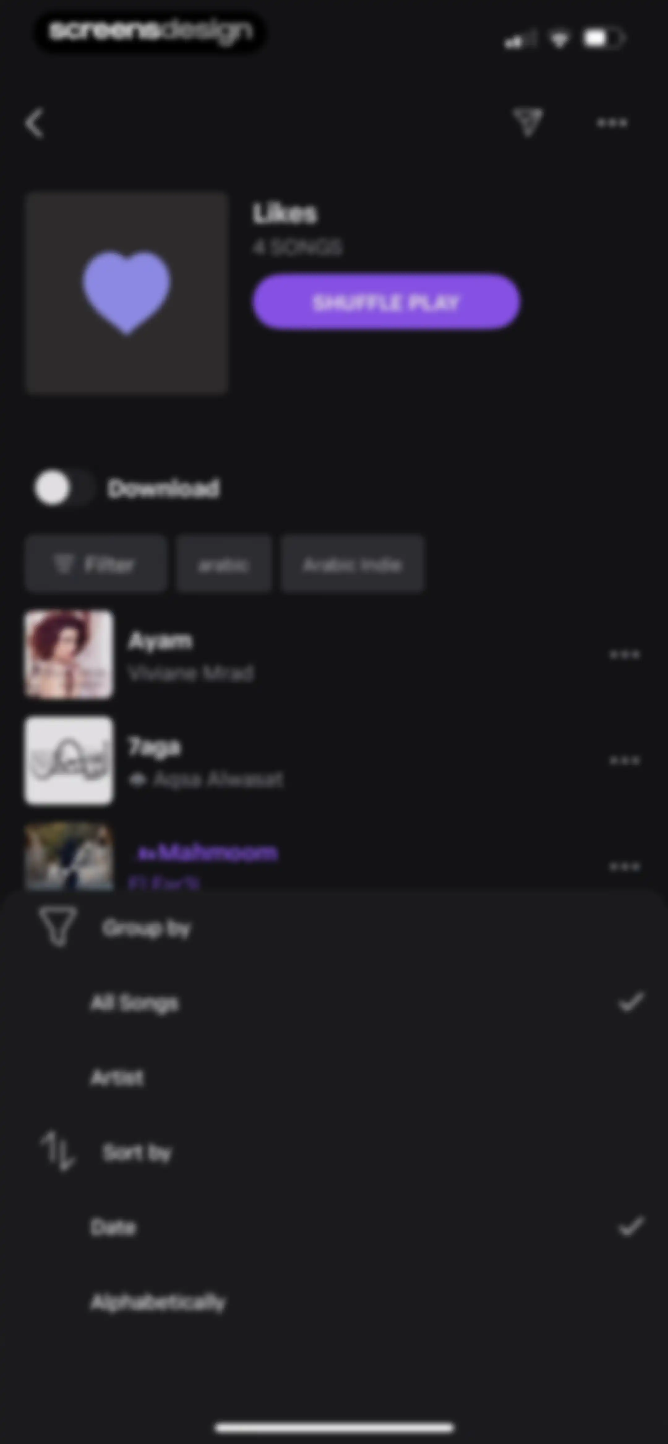 Anghami: Play Music & Podcasts screen 112