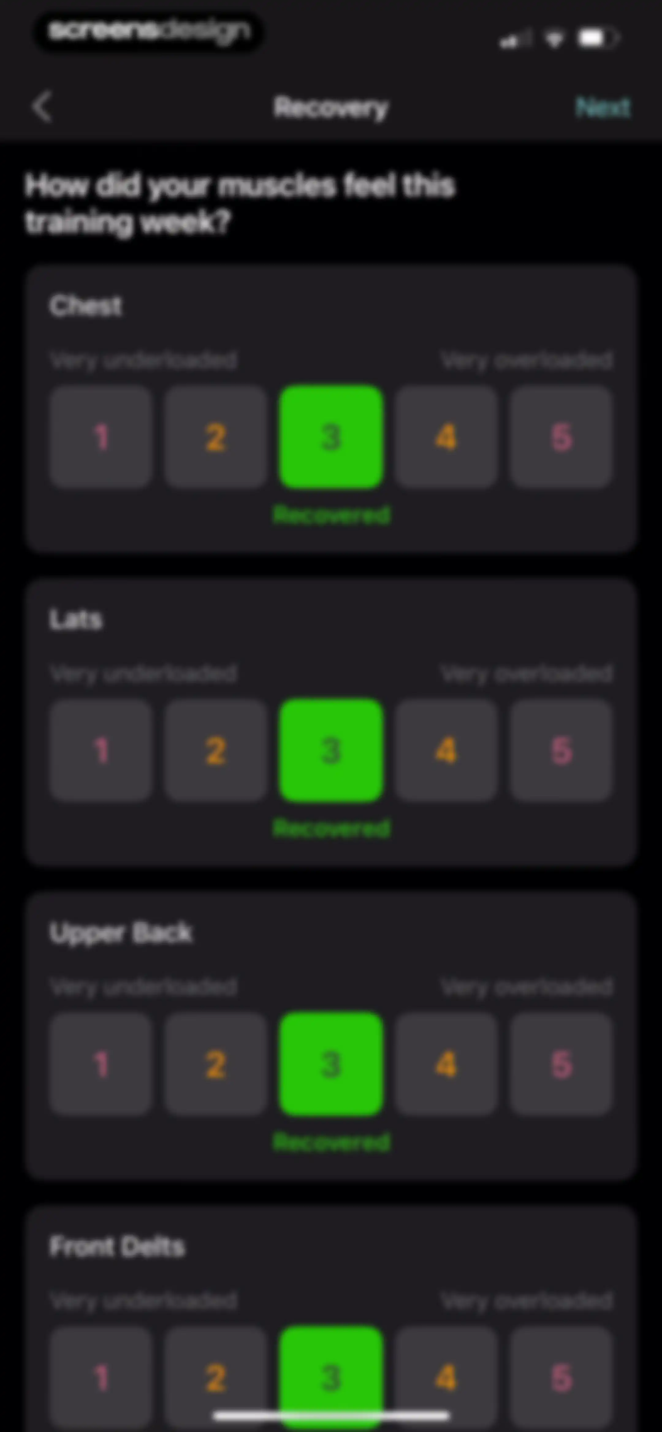 MyFitCoach - Workout Planner screen 115
