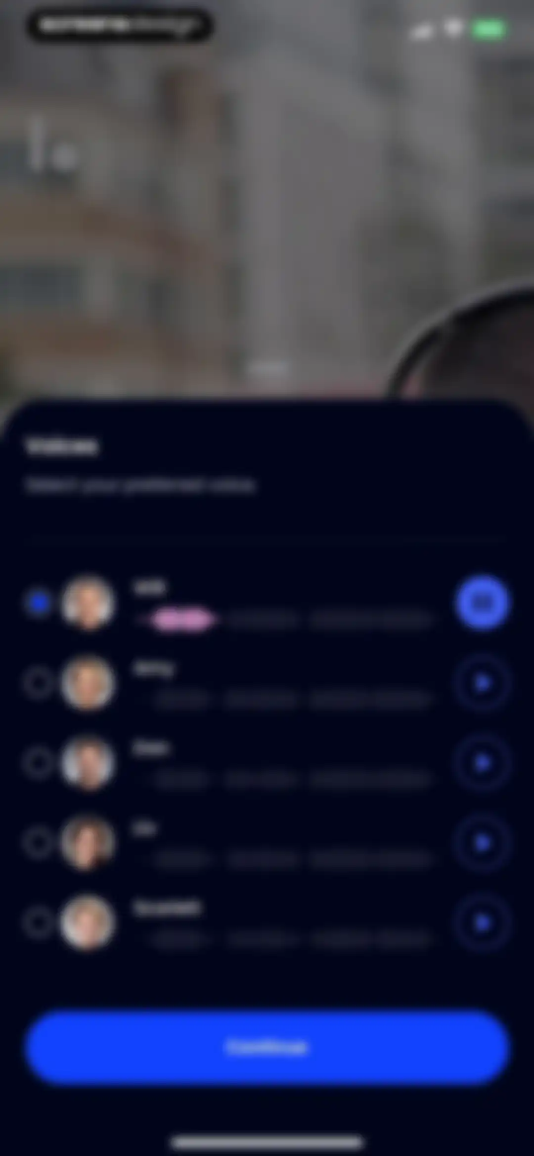 Listening: Text to Speech screen 3