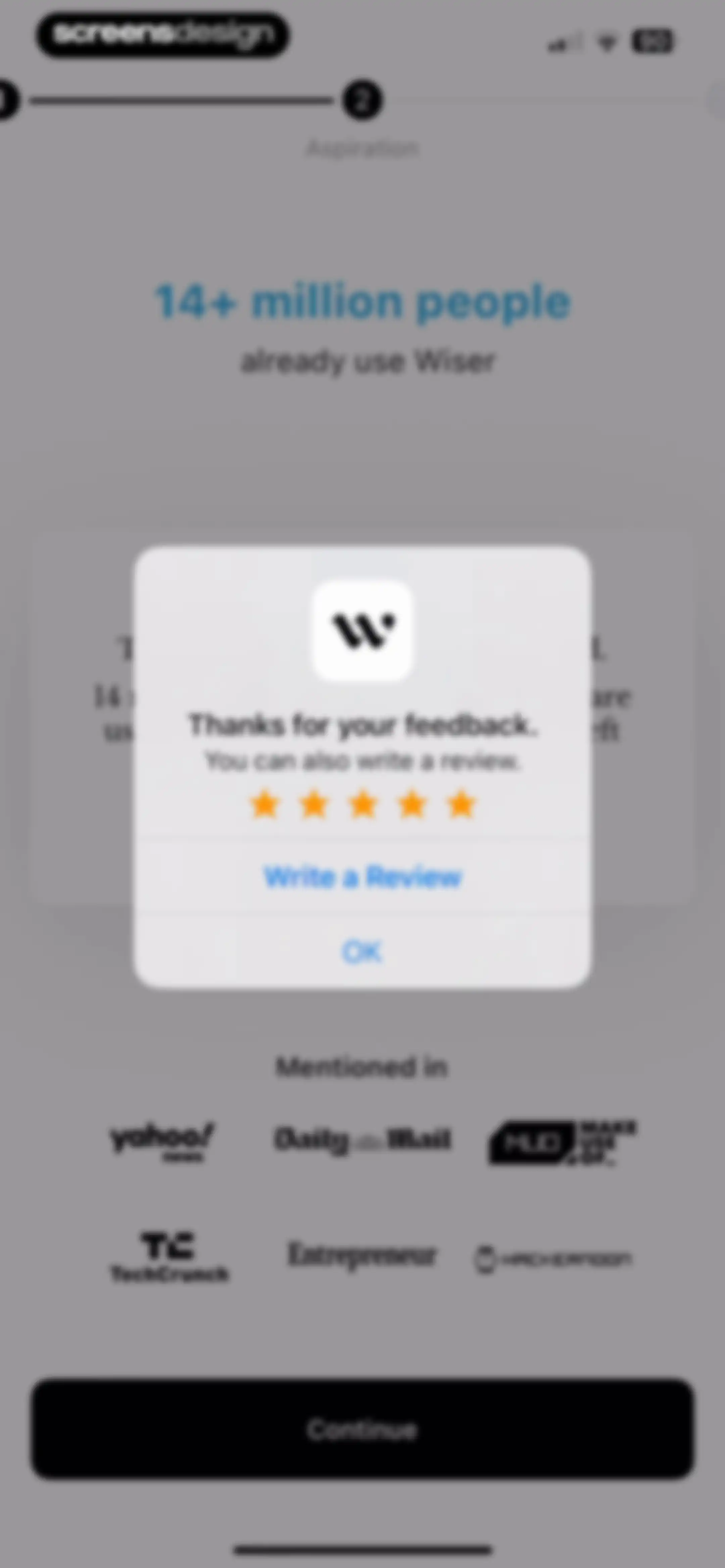 Wiser: Bite-Sized Learning screen 16