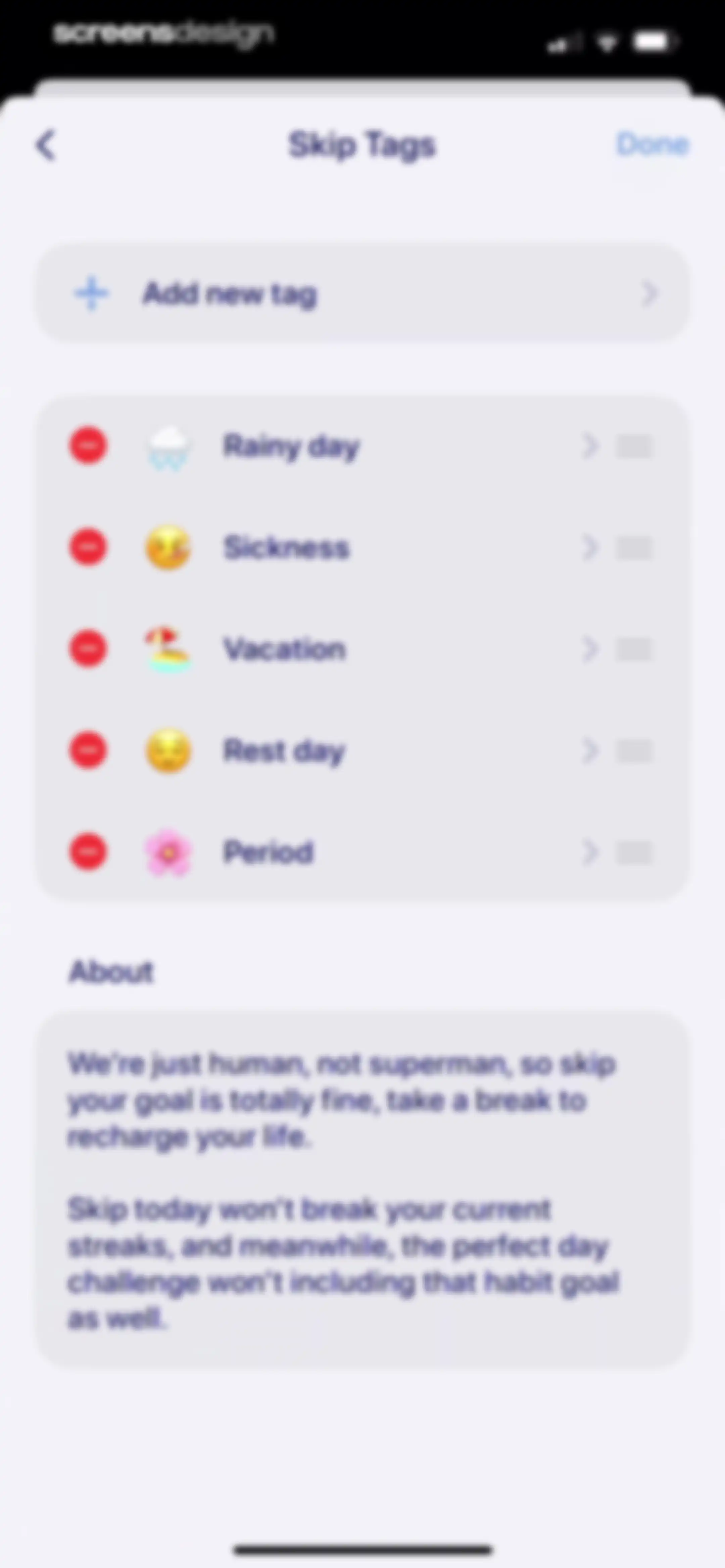 Grow: Health & Fitness screen 144