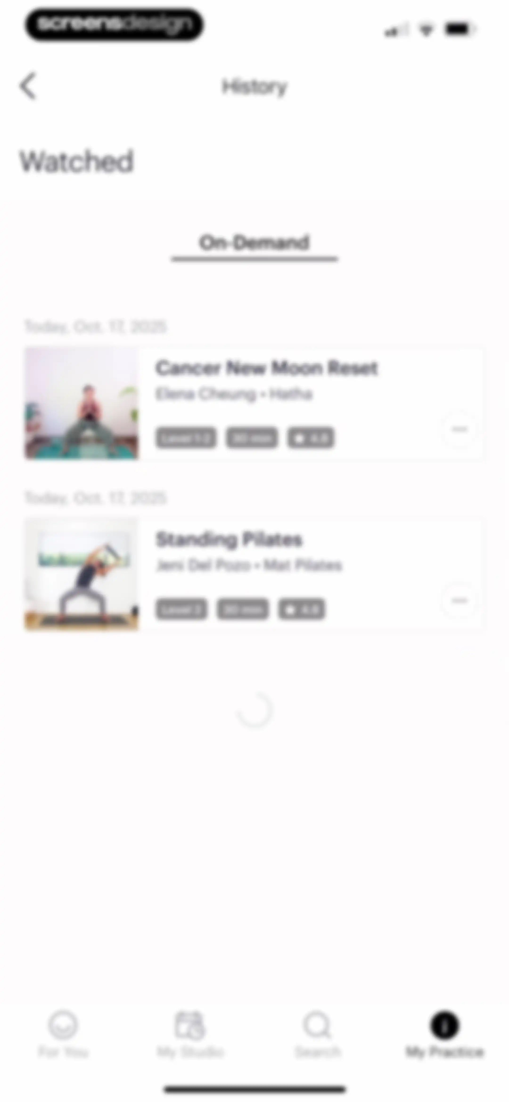 Glo | Yoga and Meditation App screen 110