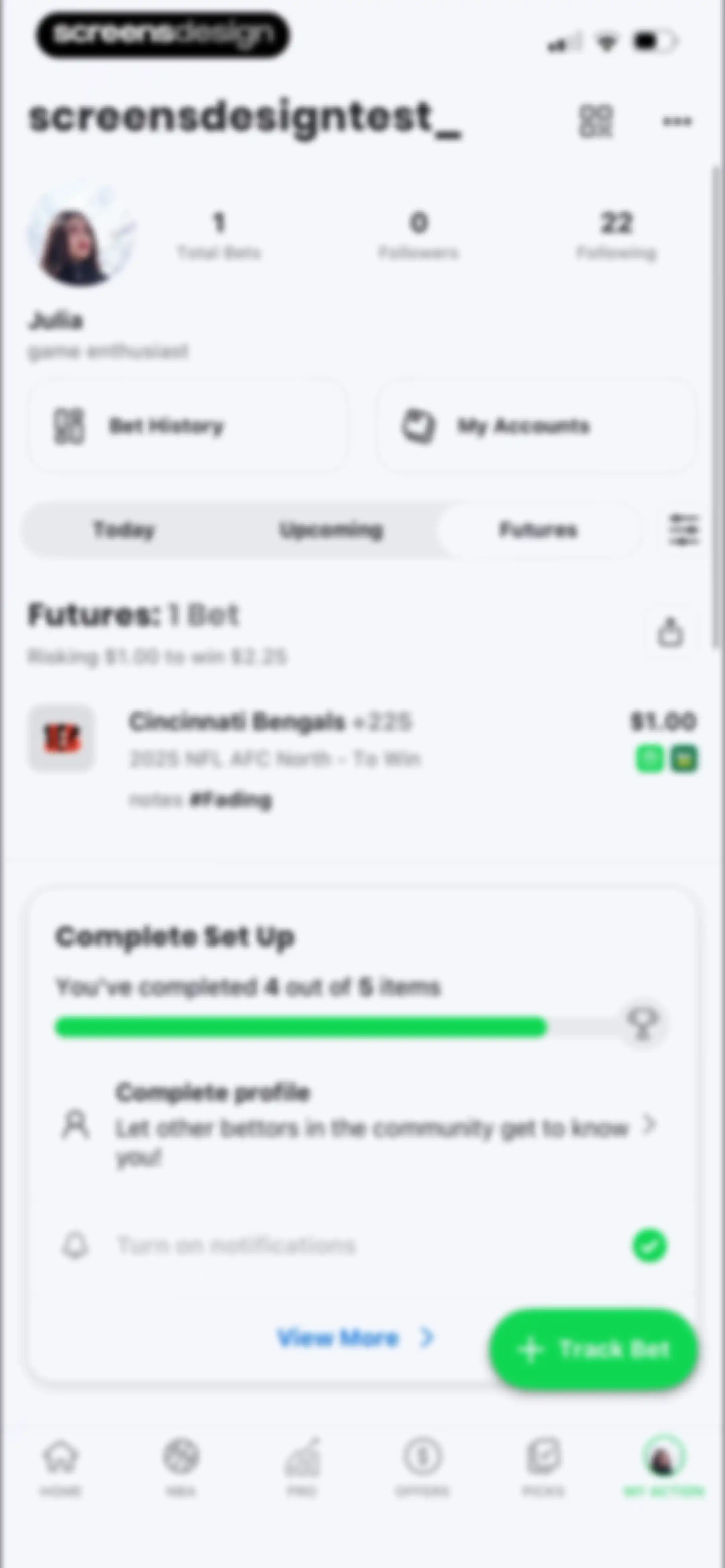 Action Network: Sports Betting screen 181