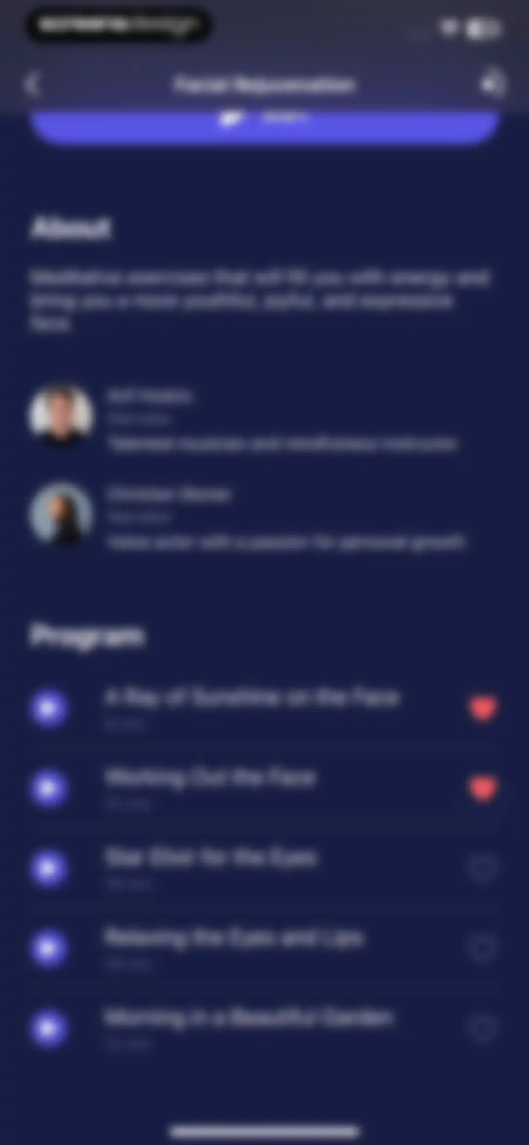 Mo Meditation, Sleep, Recovery screen 28