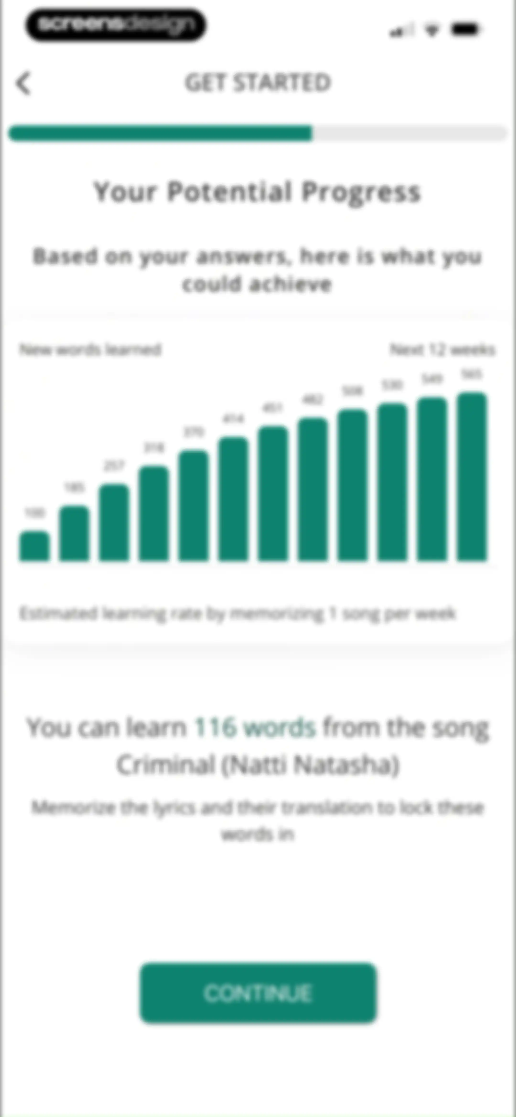 LyricFluent: Learn Languages screen 24