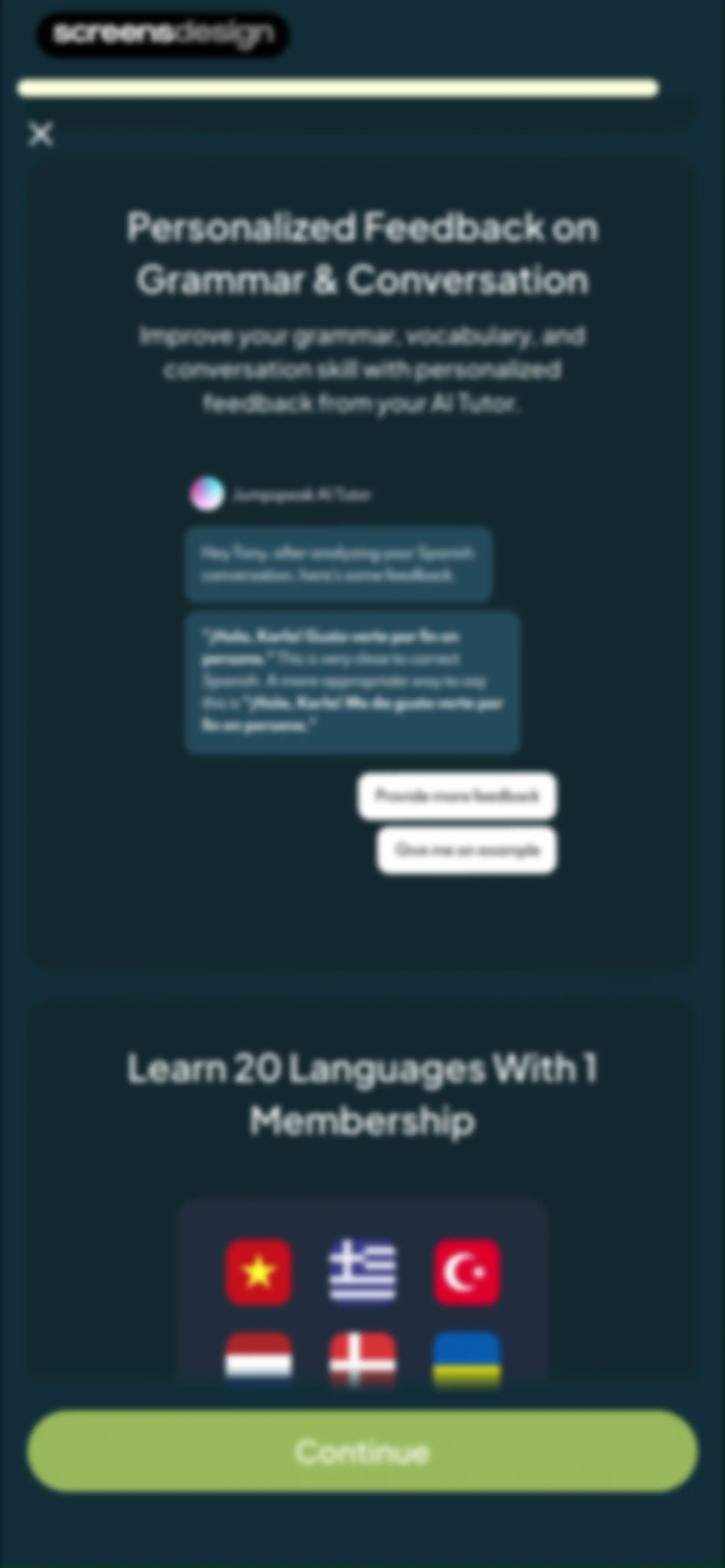 Jumpspeak | Language Learning screen 32