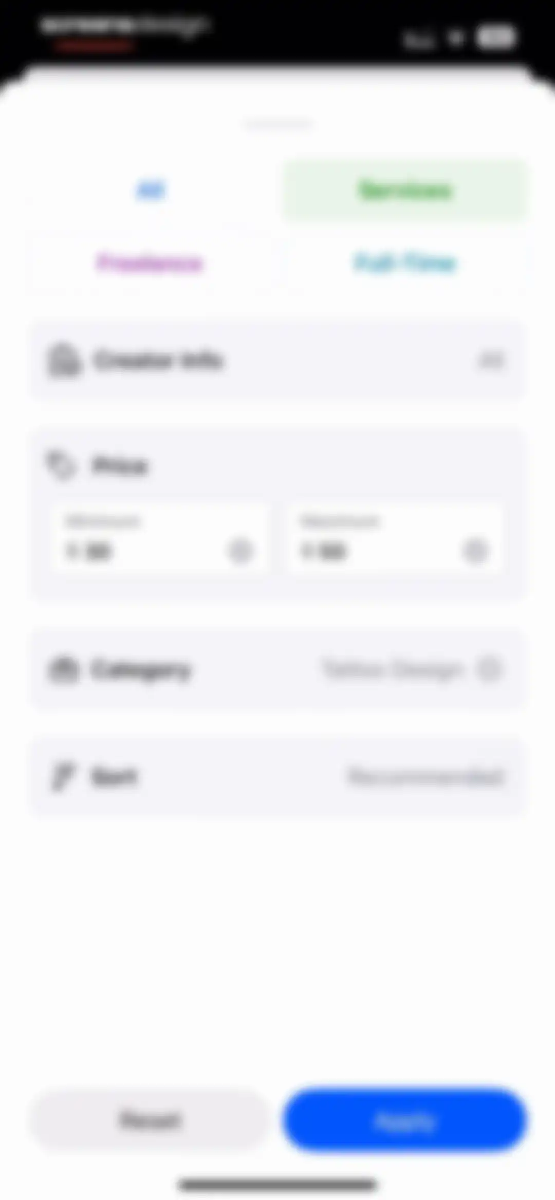 Behance – Creative Portfolios screen 84