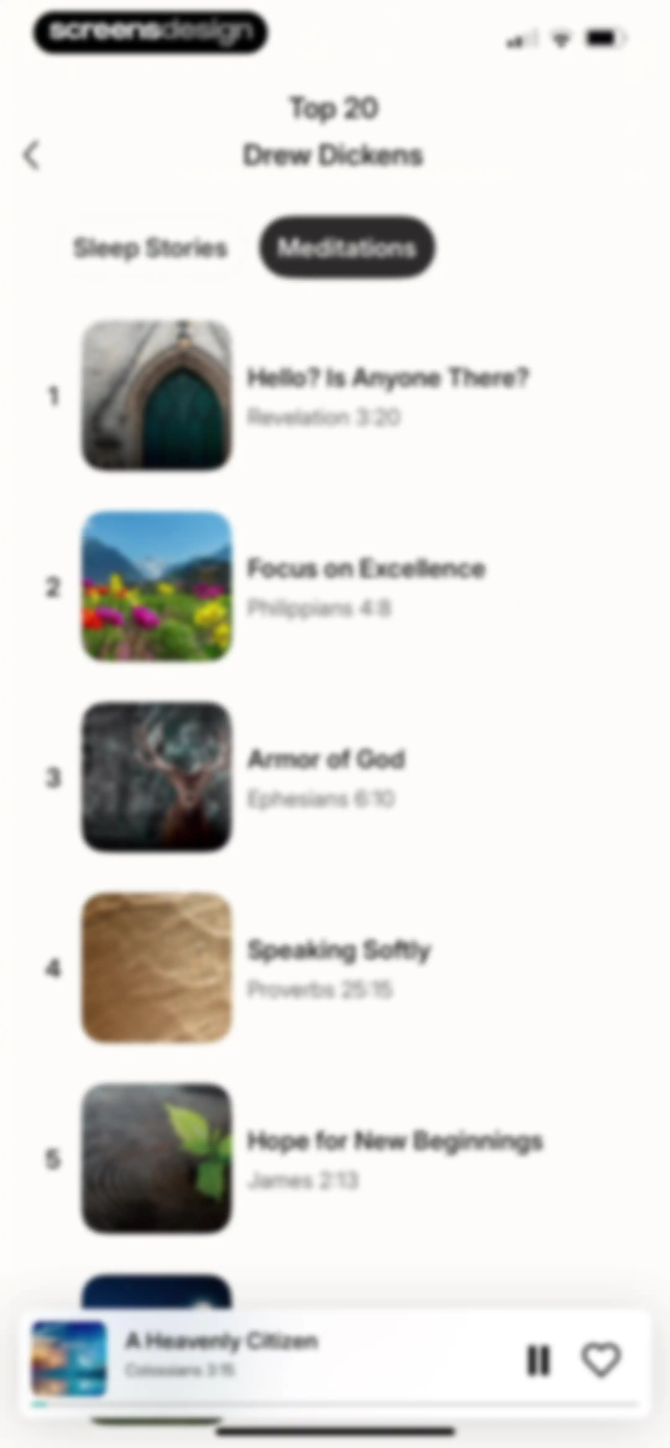 Abide: Bible Prayer Meditation screen 26