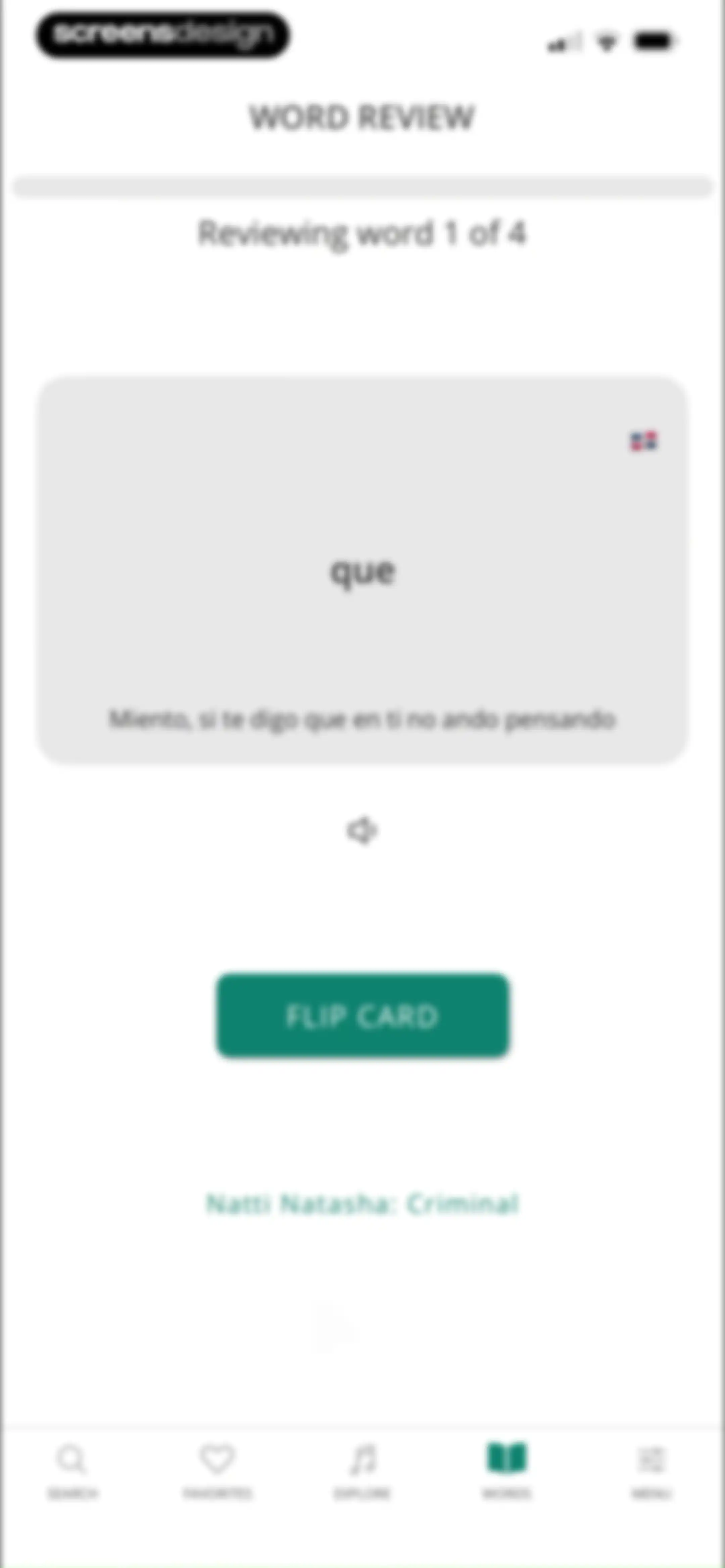LyricFluent: Learn Languages screen 52