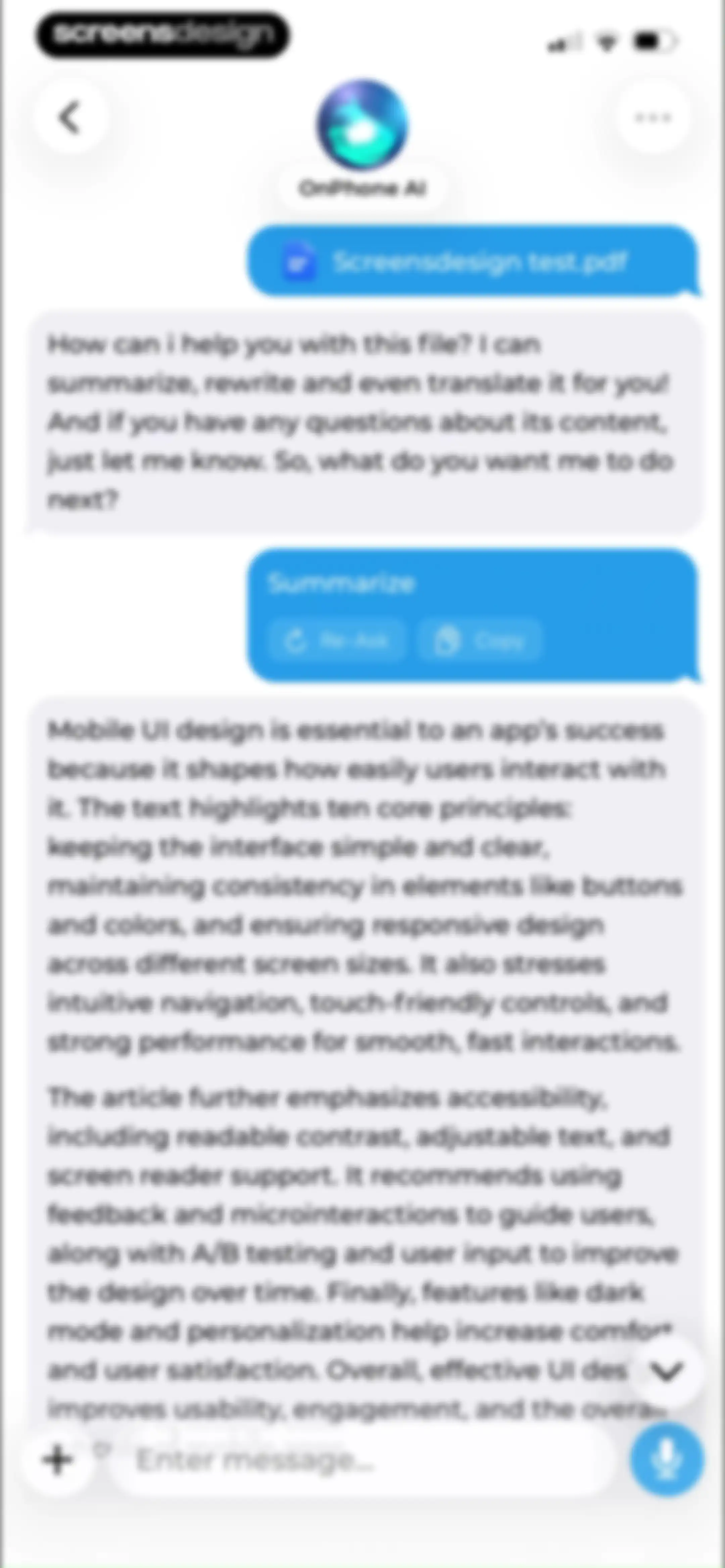 OnPhone: Second Number & eSIM screen 102