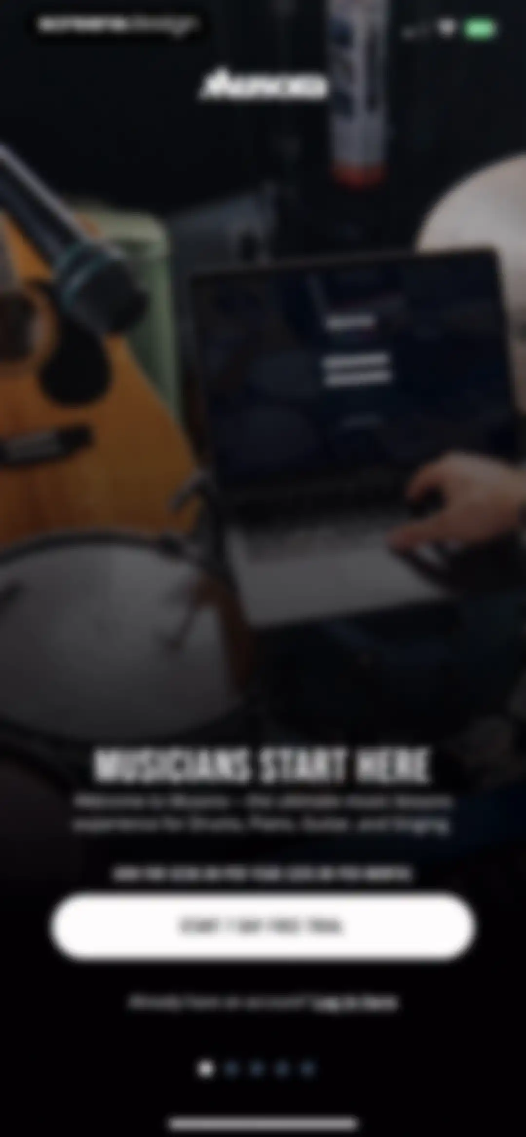 Musora: The Music Lessons App screen 2