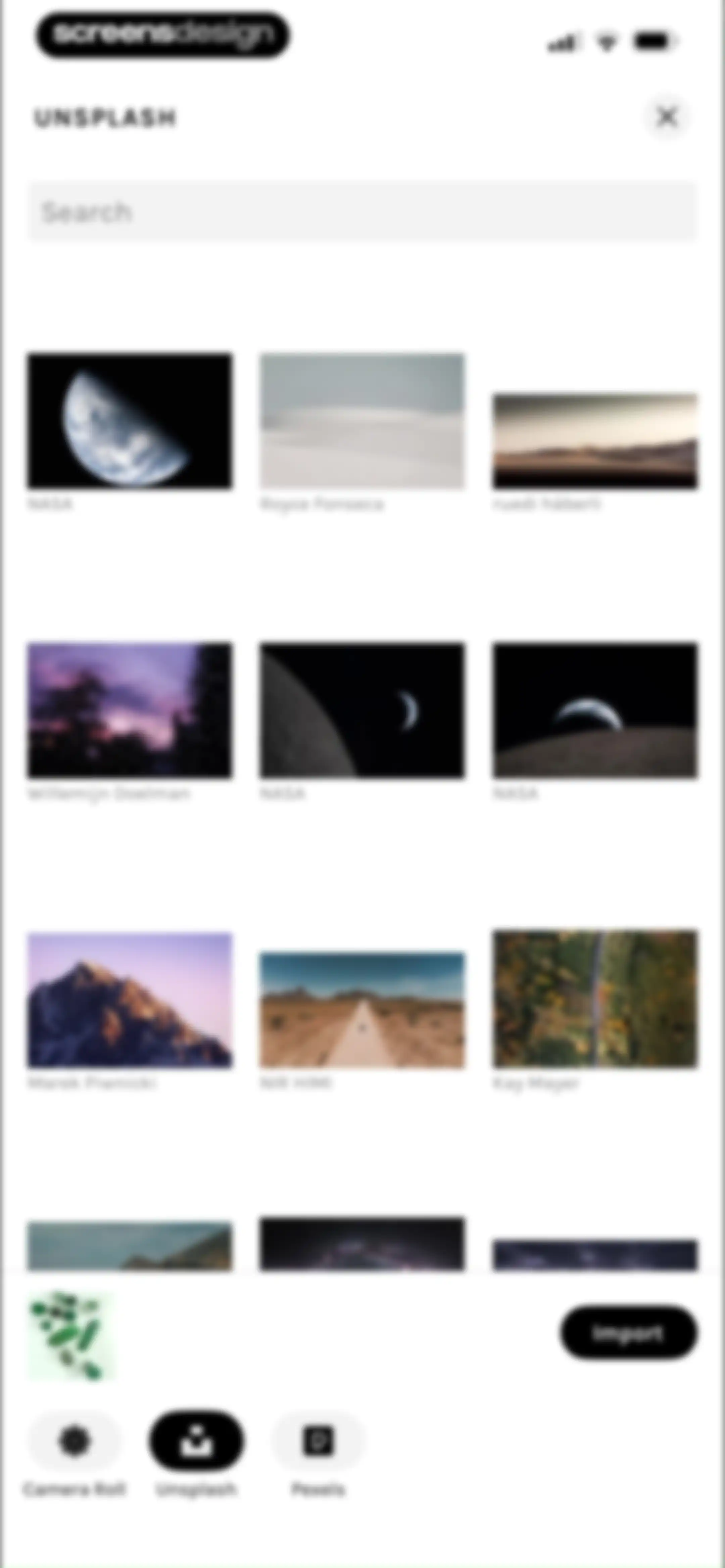 UNUM — Layout & Feed Preview screen 28