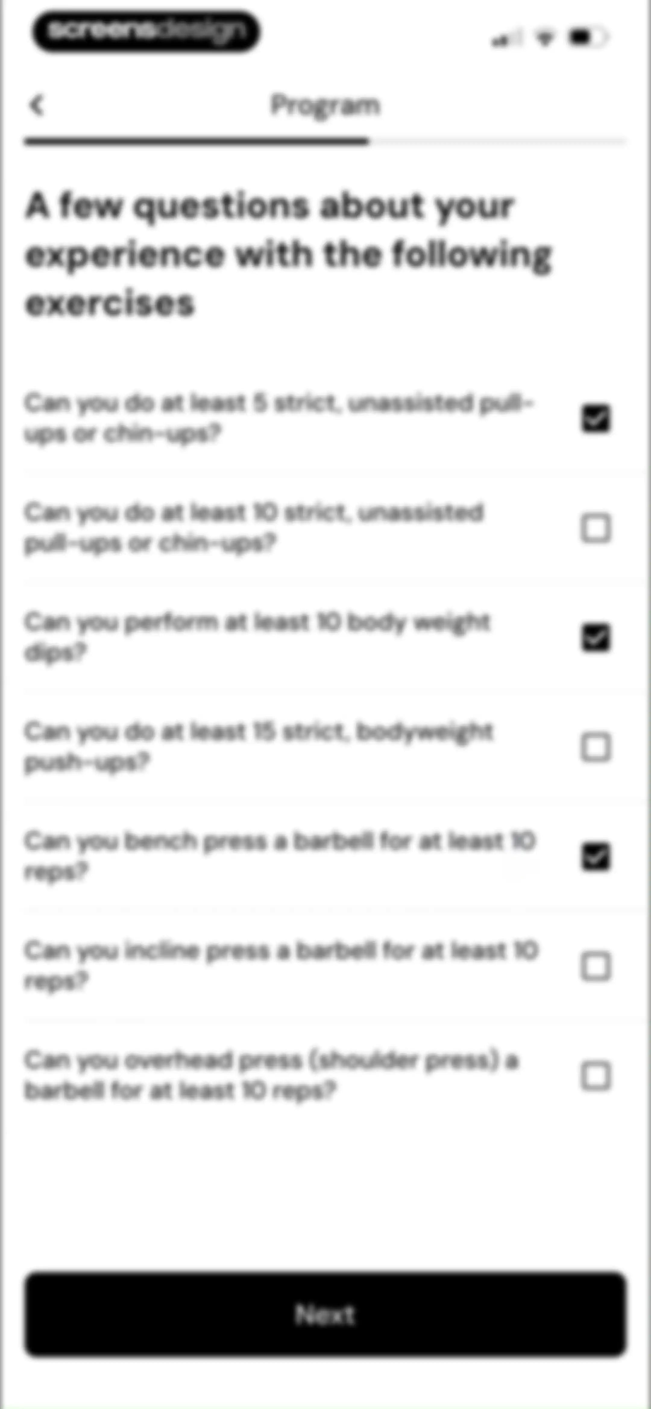 MacroFactor Workouts - Tracker screen 30