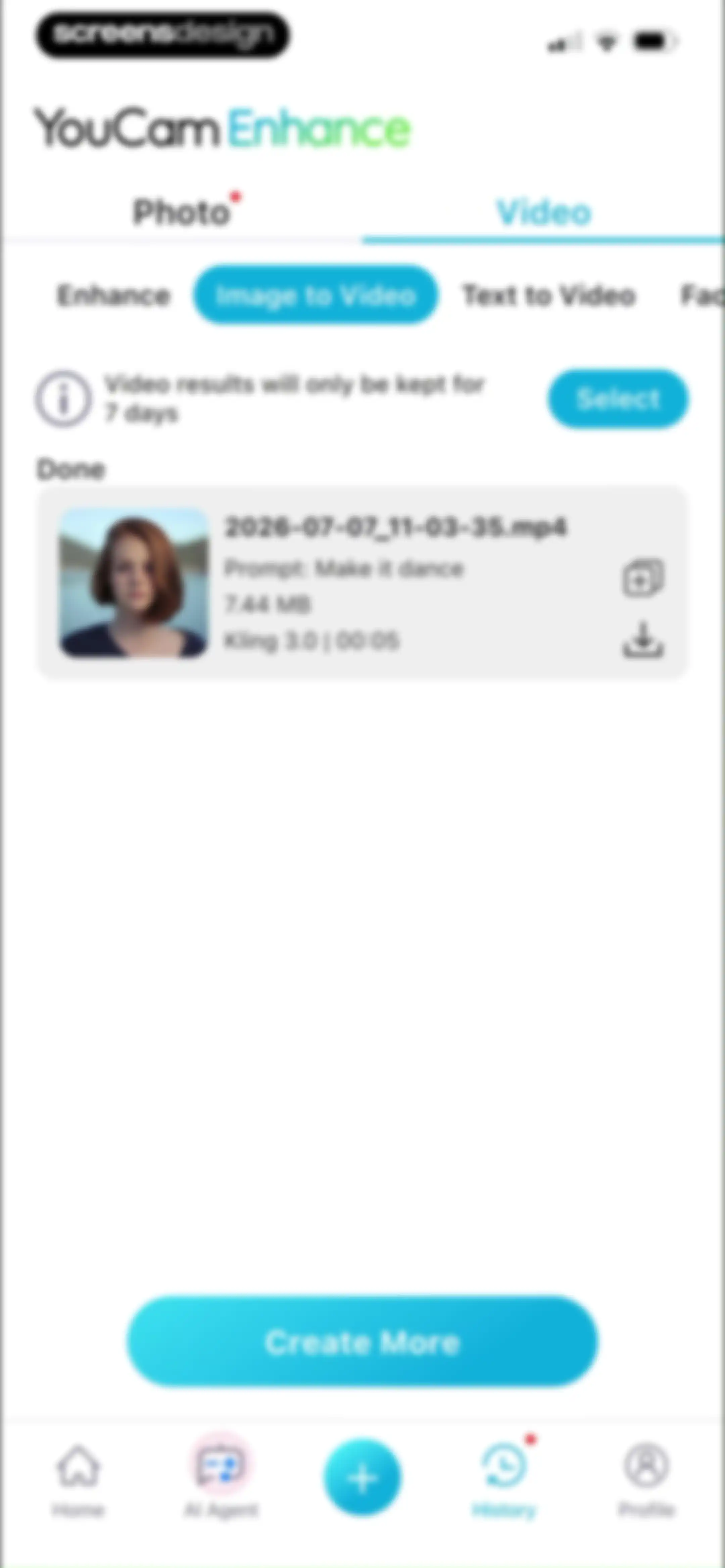 YouCam Enhance: AI Photo&Video screen 88