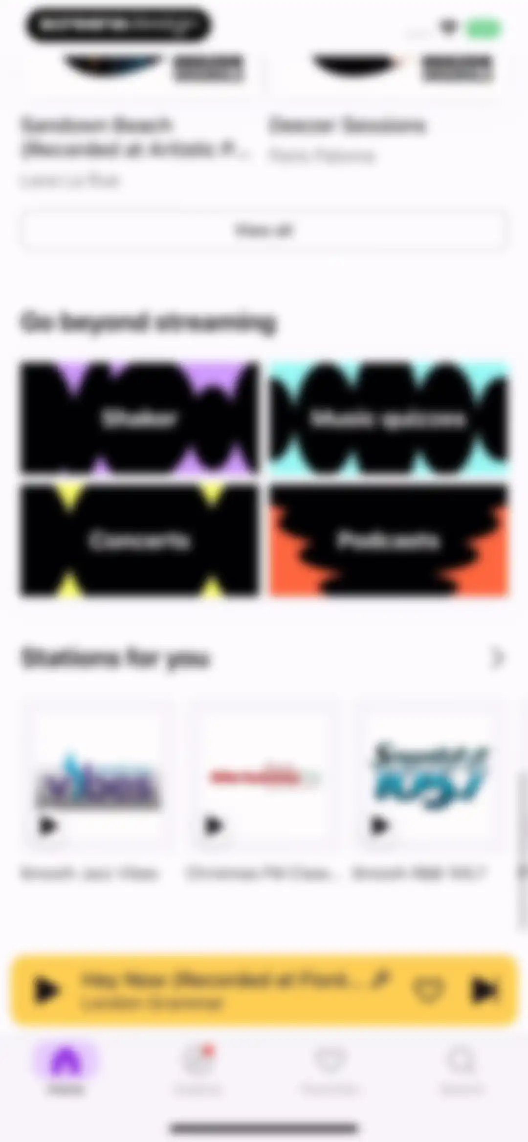 Deezer: Music Player, Podcast screen 95