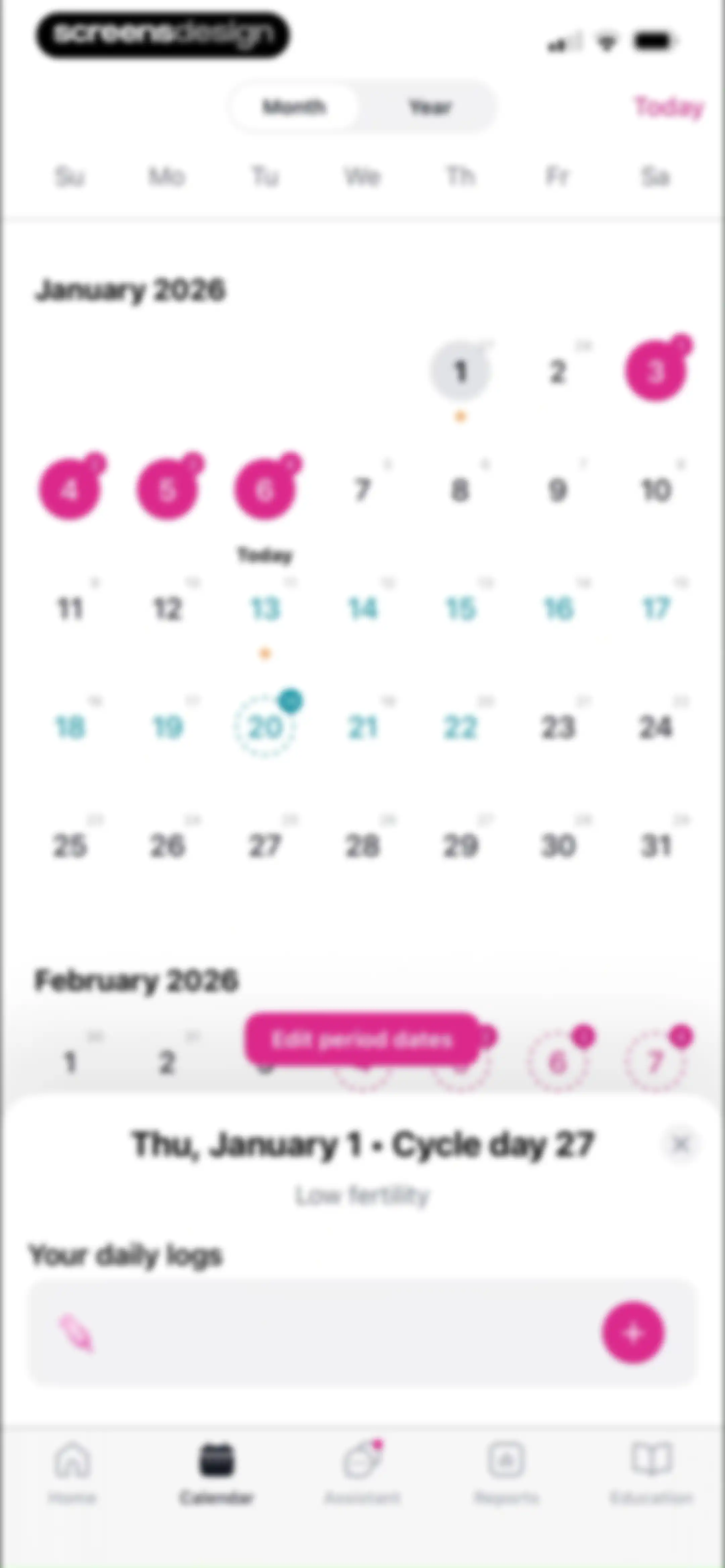 Pregmate Ovulation Tracker screen 93