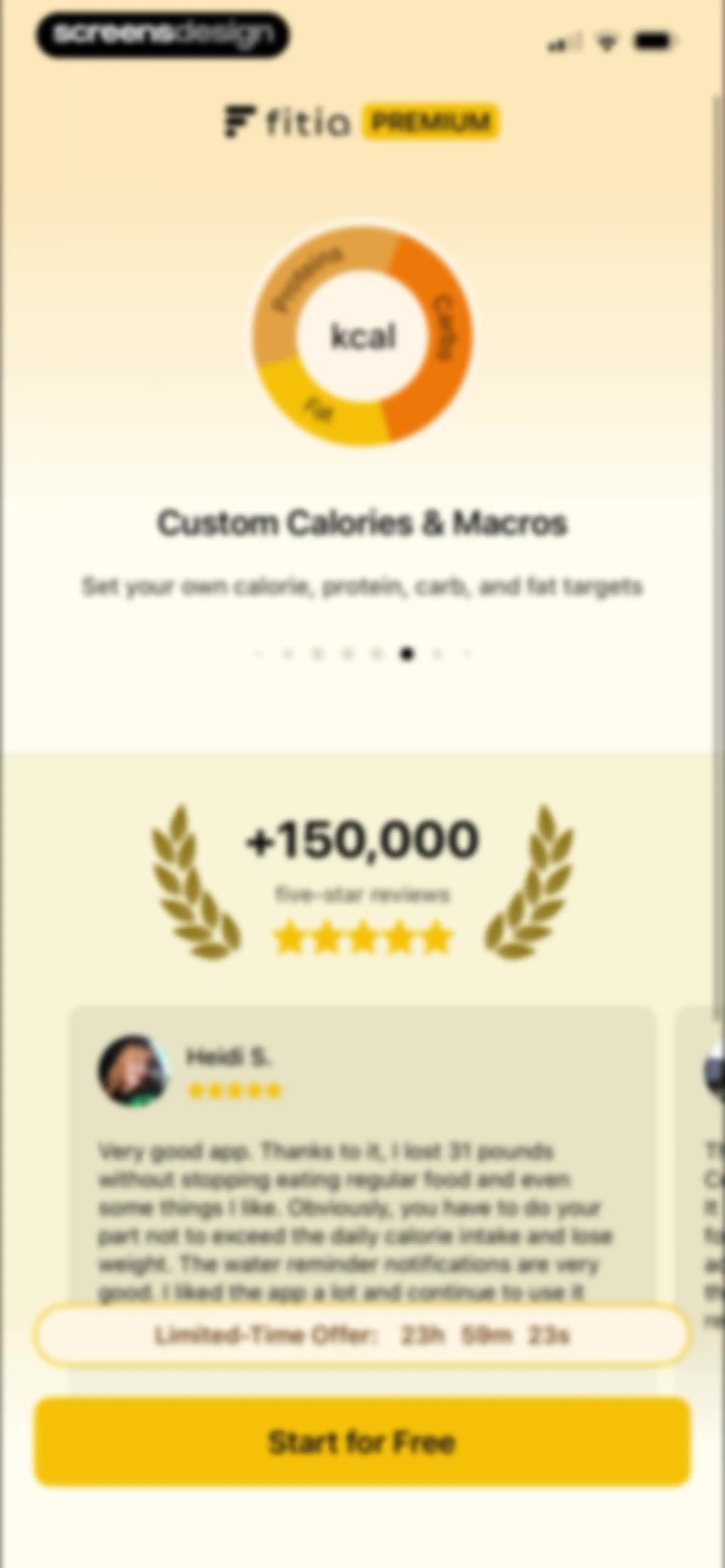 Fitia: Calorie Counter & Diet screen 44