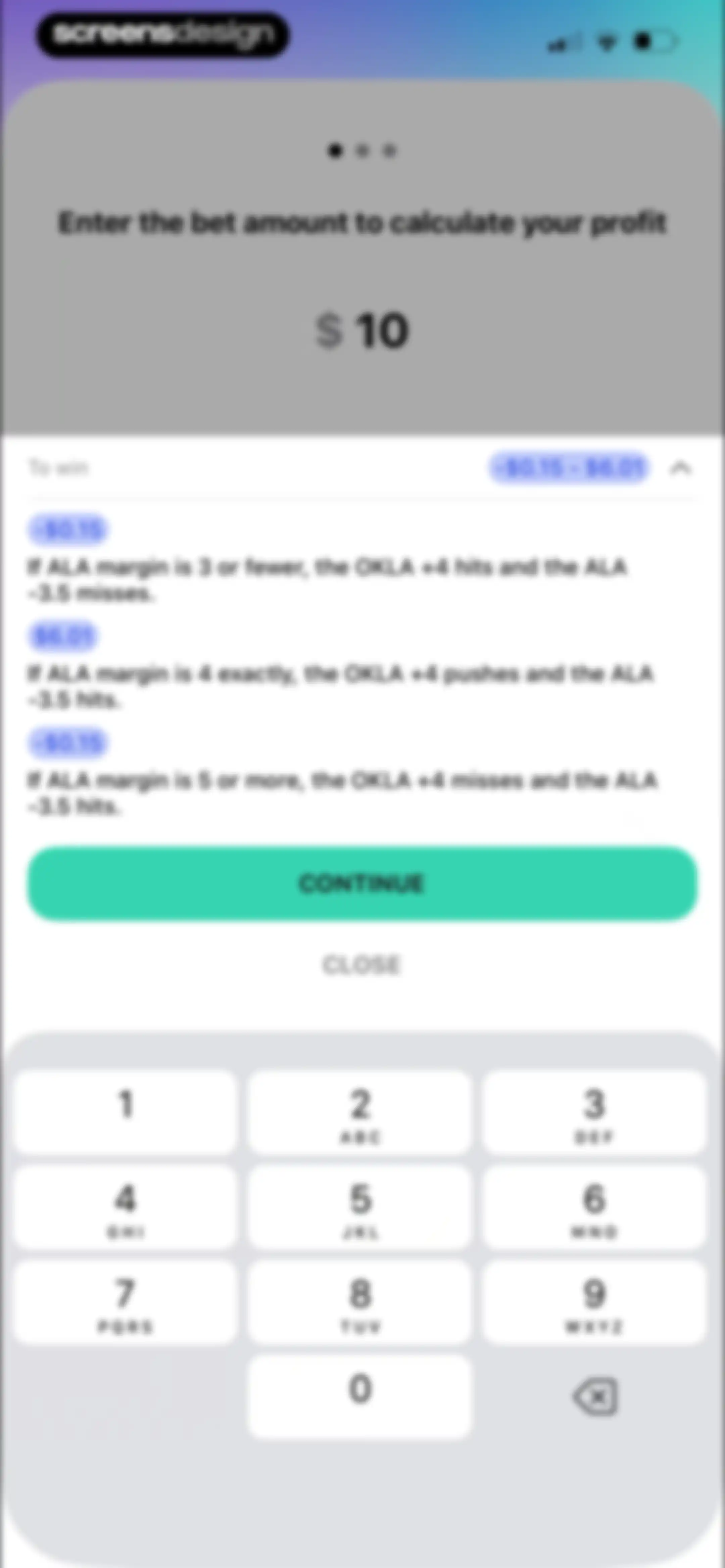 Outlier: Smart Sports Betting screen 105