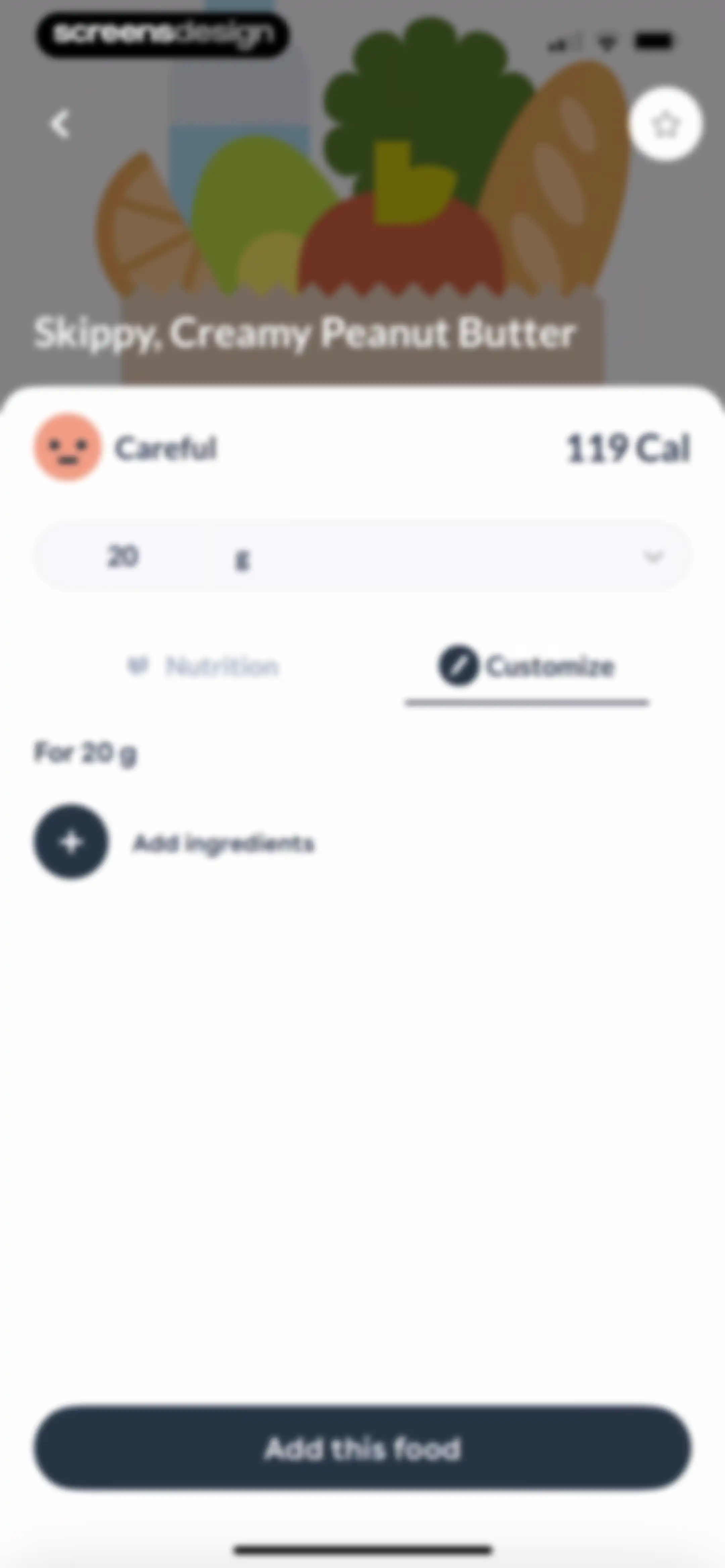 Foodvisor - AI Calorie Counter screen 144