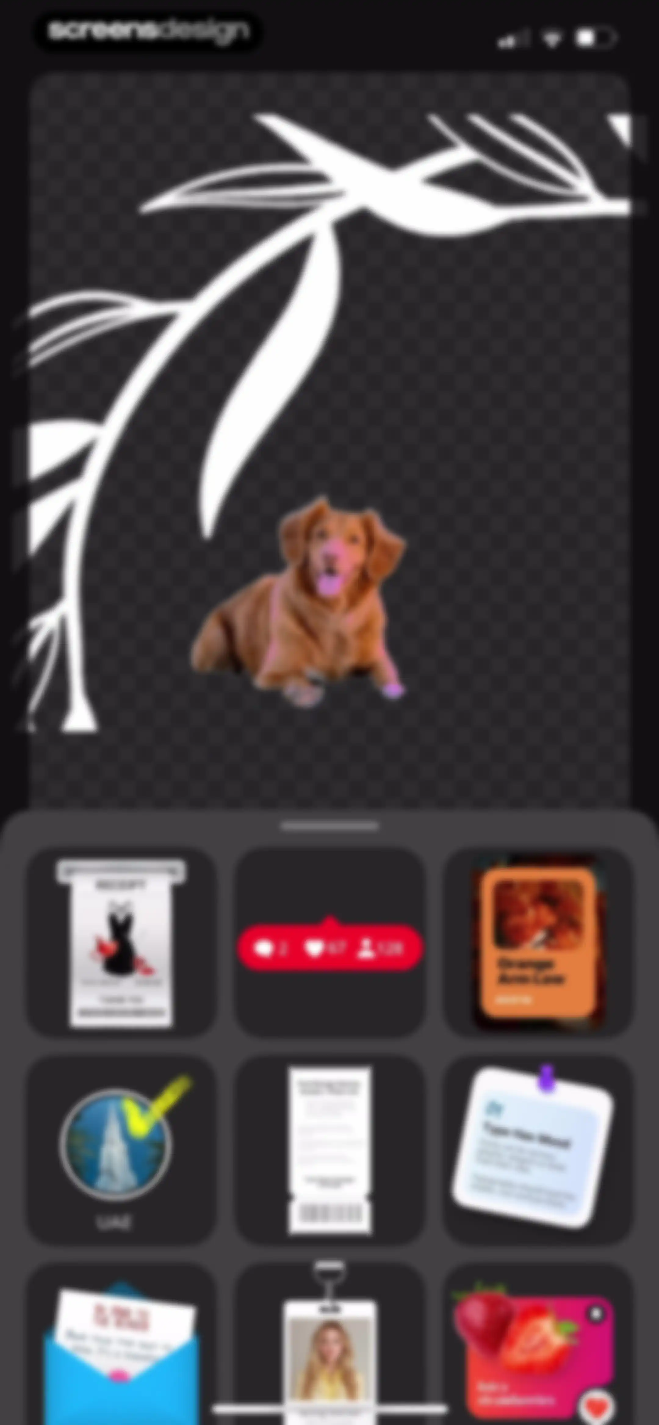 Leto: Font for Instagram Story screen 80