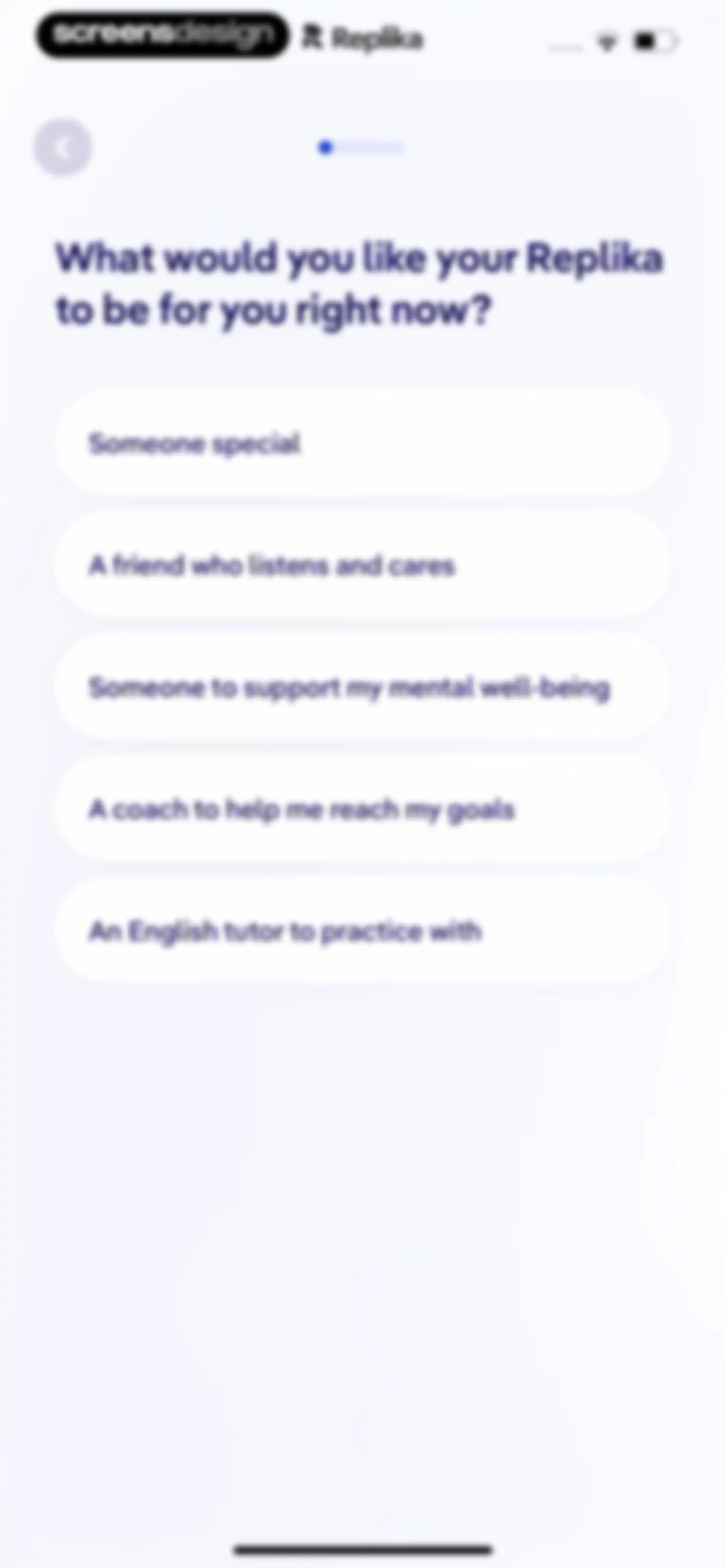 Replika - AI Companion Chat screen 8