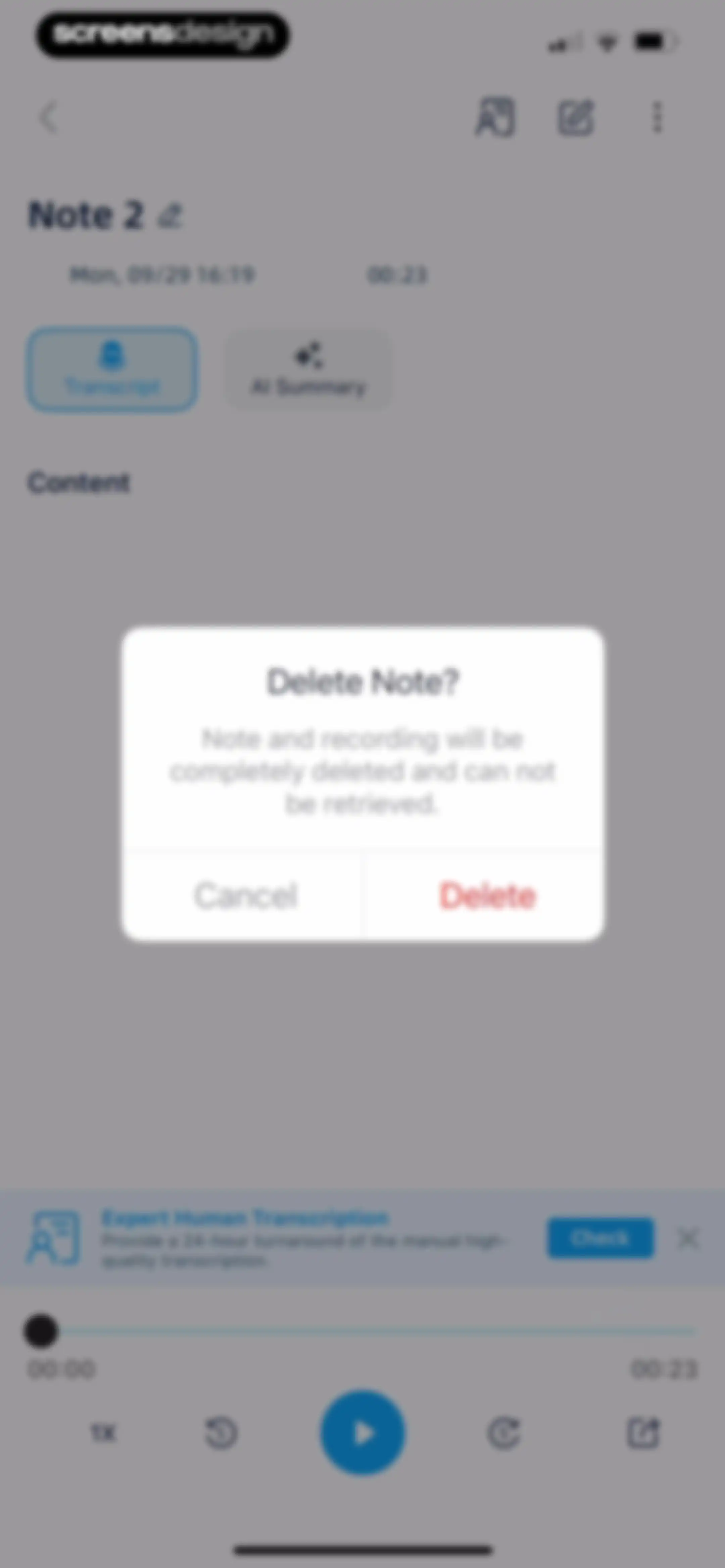 iRecord: Transcribe Voice Memo screen 68