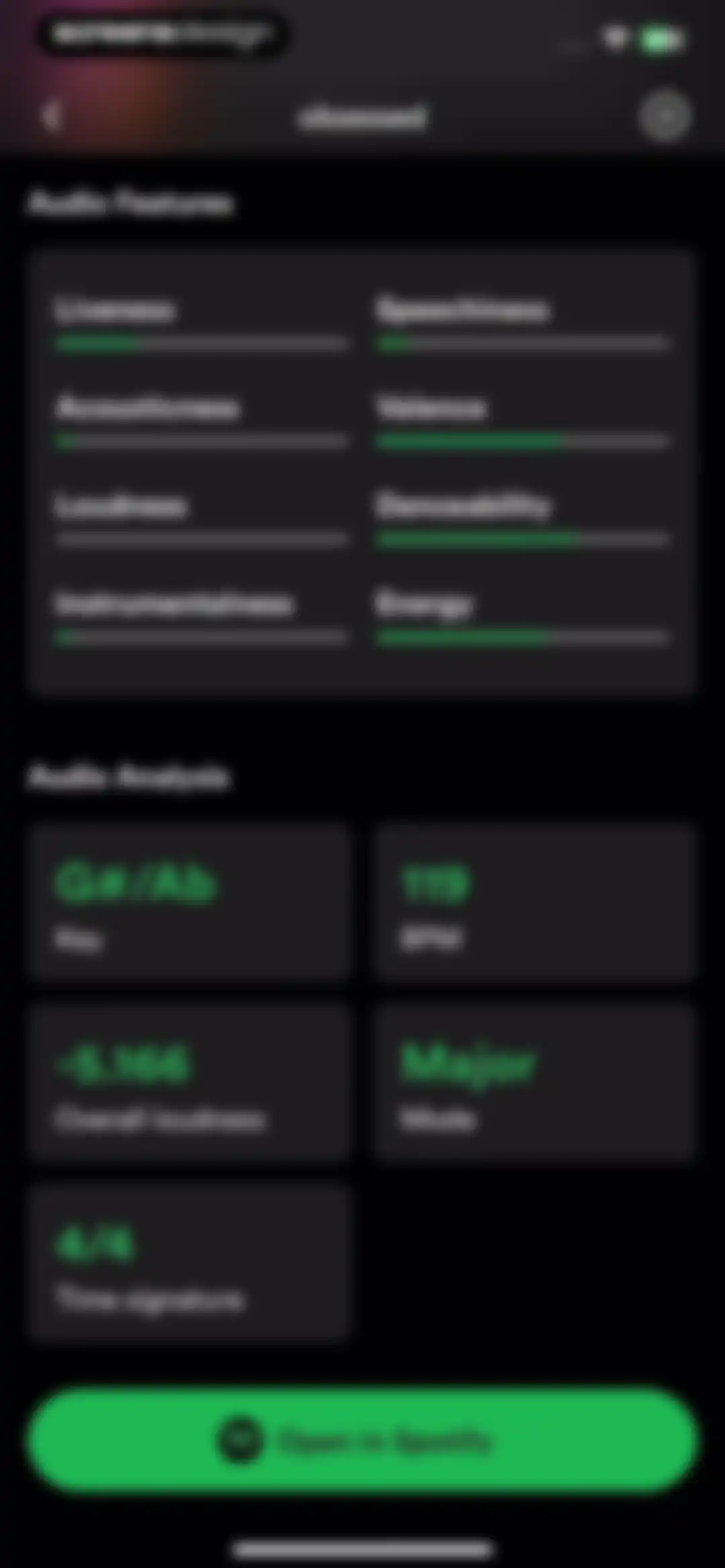 must.fm for Spotify Stats screen 15