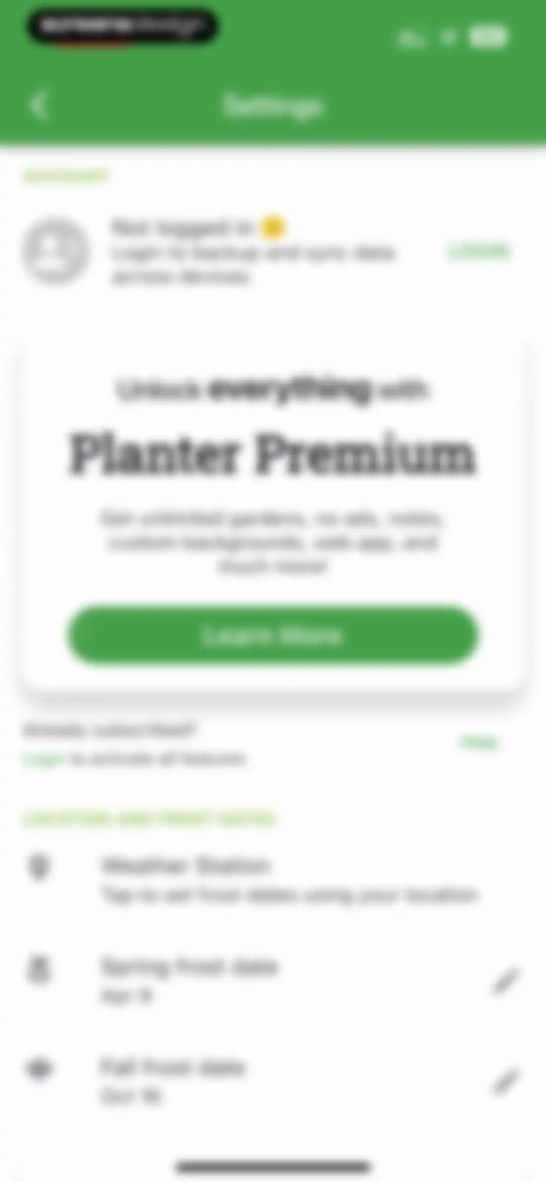 Planter: Garden Planner screen 89
