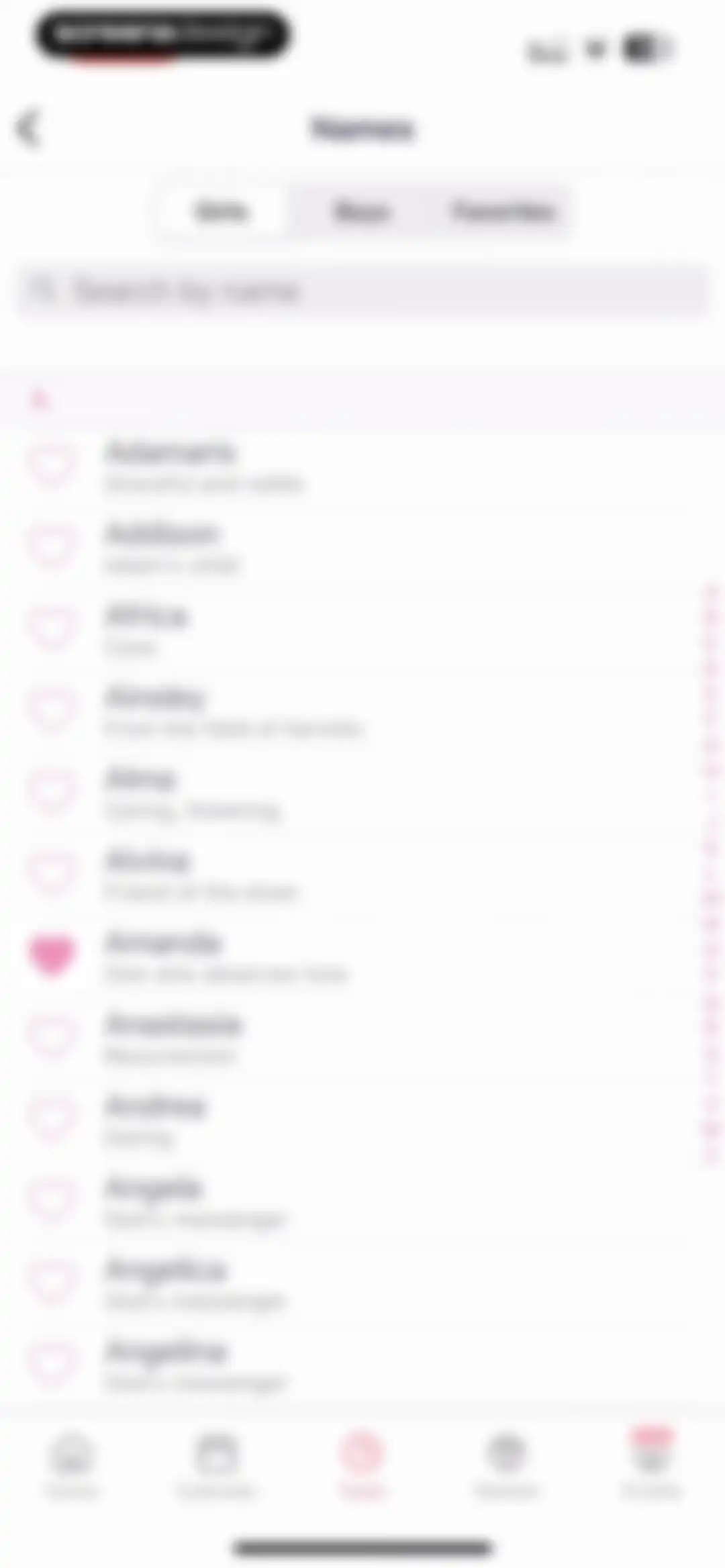 amma: Pregnancy & Baby Tracker screen 136